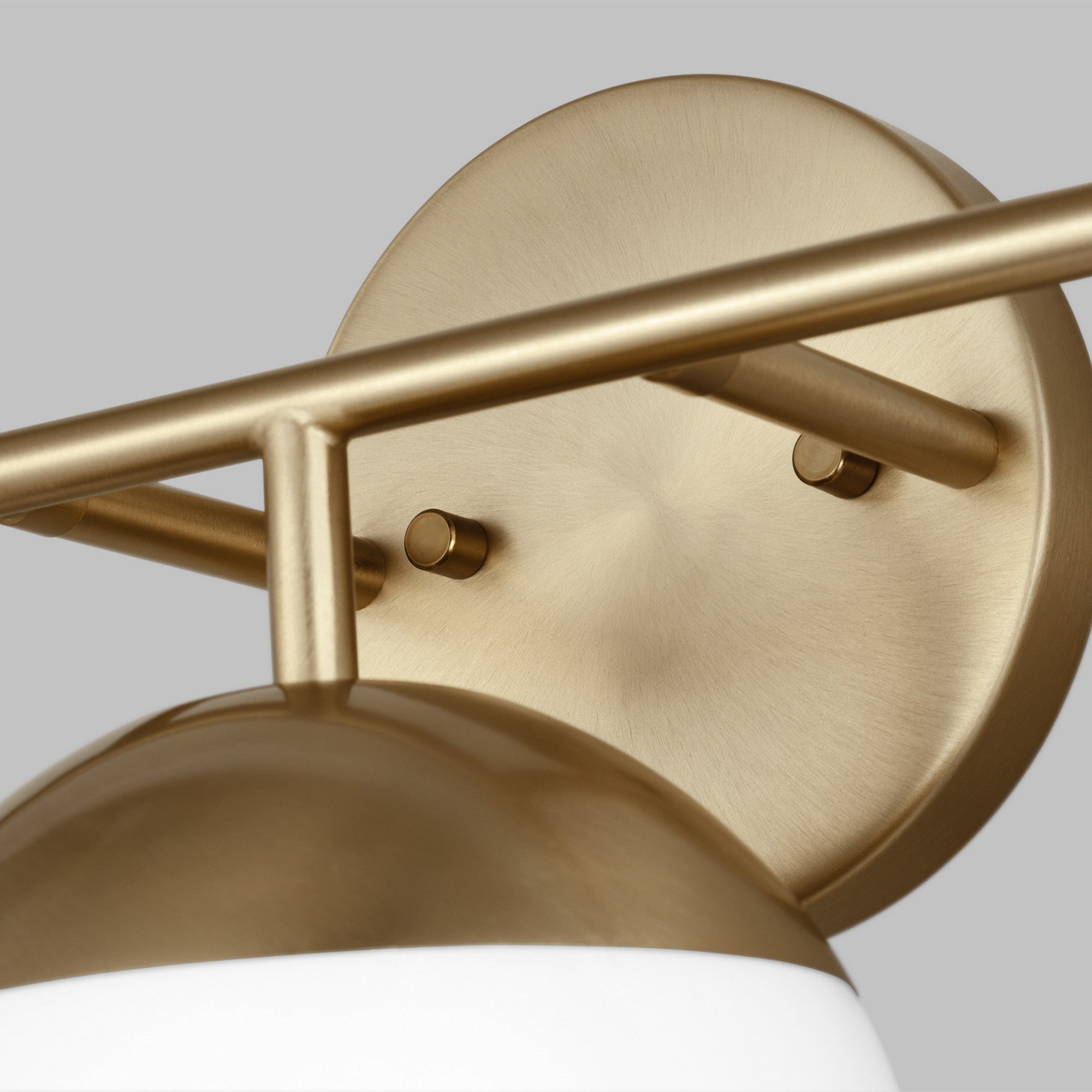 Alvin 24" 3-Light Bathroom Vanity, Satin Brass Finish - Bees Lighting