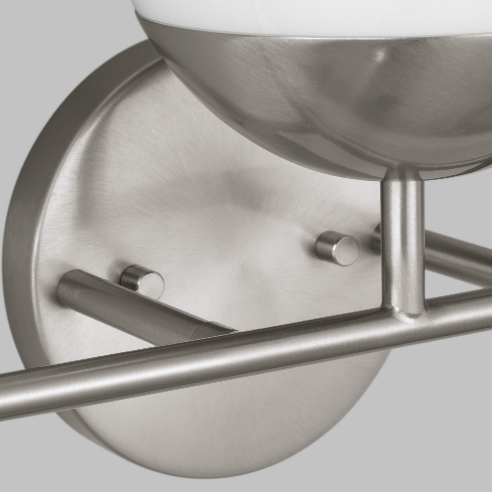 Alvin 33" 4-Light Bathroom Vanity, Brushed Nickel Finish - Bees Lighting