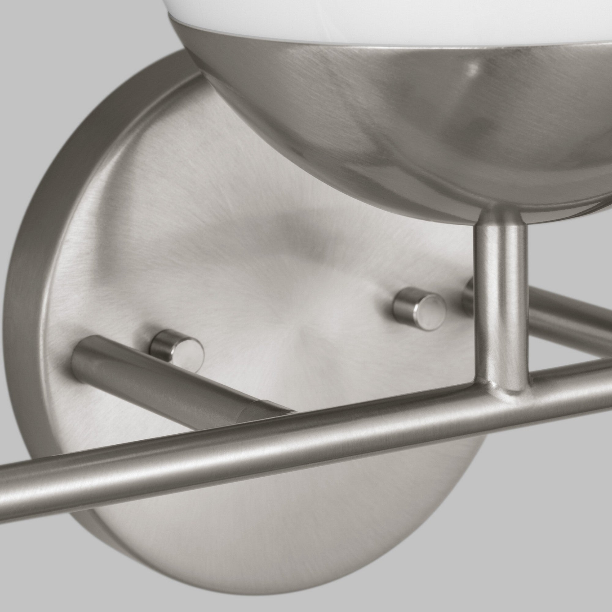 Alvin 33" 4-Light Bathroom Vanity, Brushed Nickel Finish - Bees Lighting