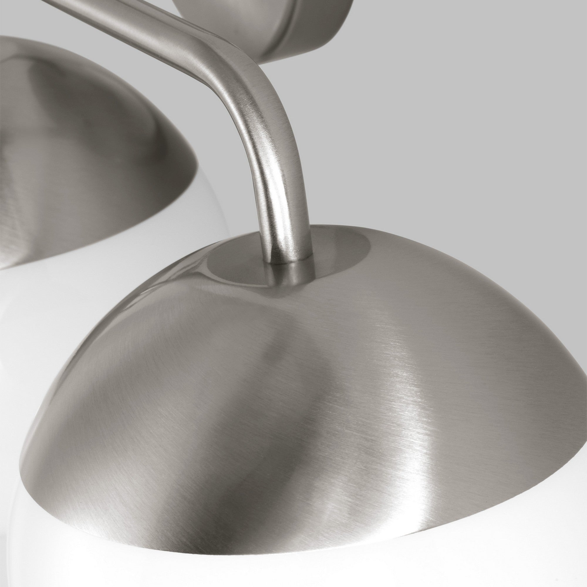 Alvin 33" 4-Light LED Bathroom Vanity, Brushed Nickel Finish - Bees Lighting