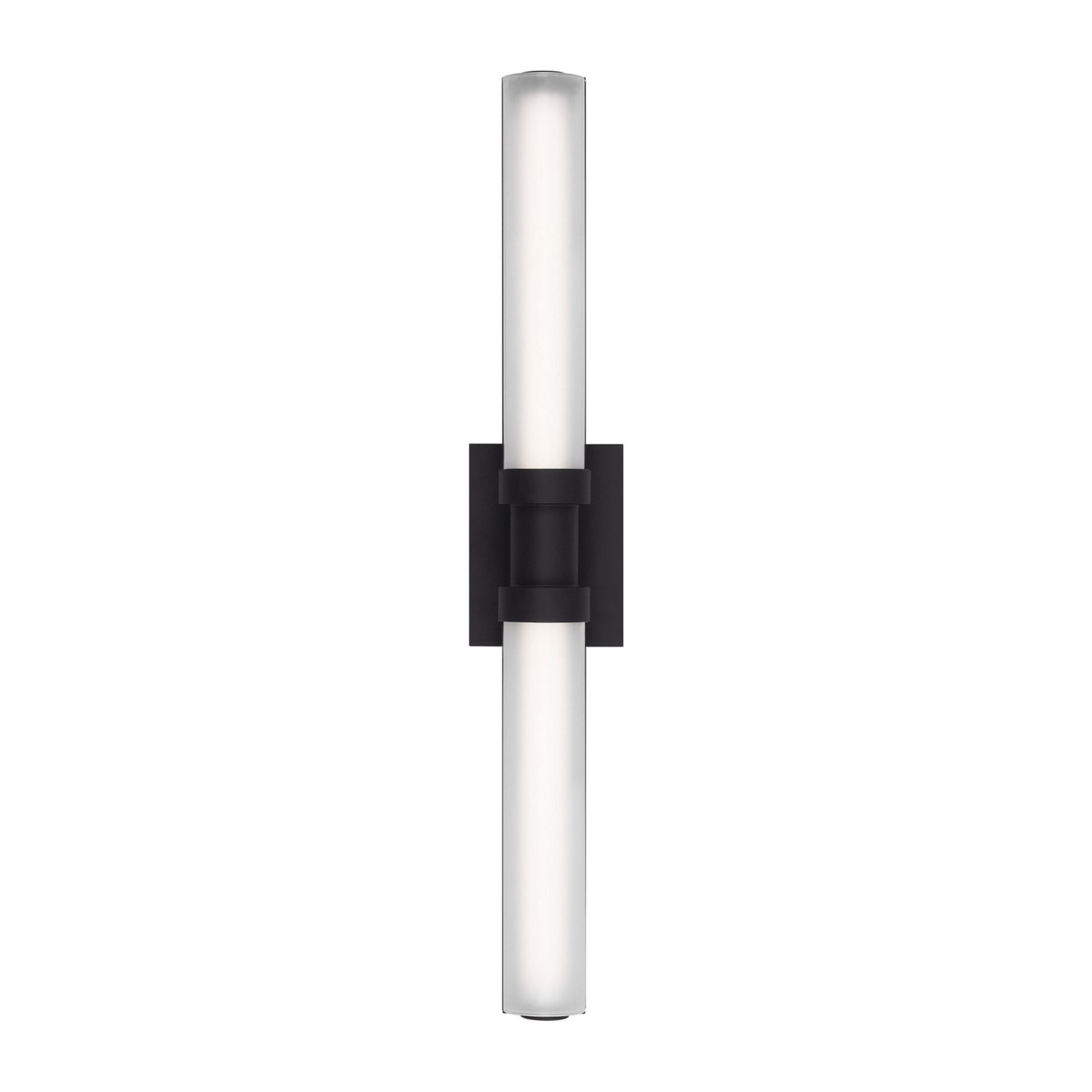 Kiel 27" Medium LED Vanity Light, Midnight Black Finish - Bees Lighting