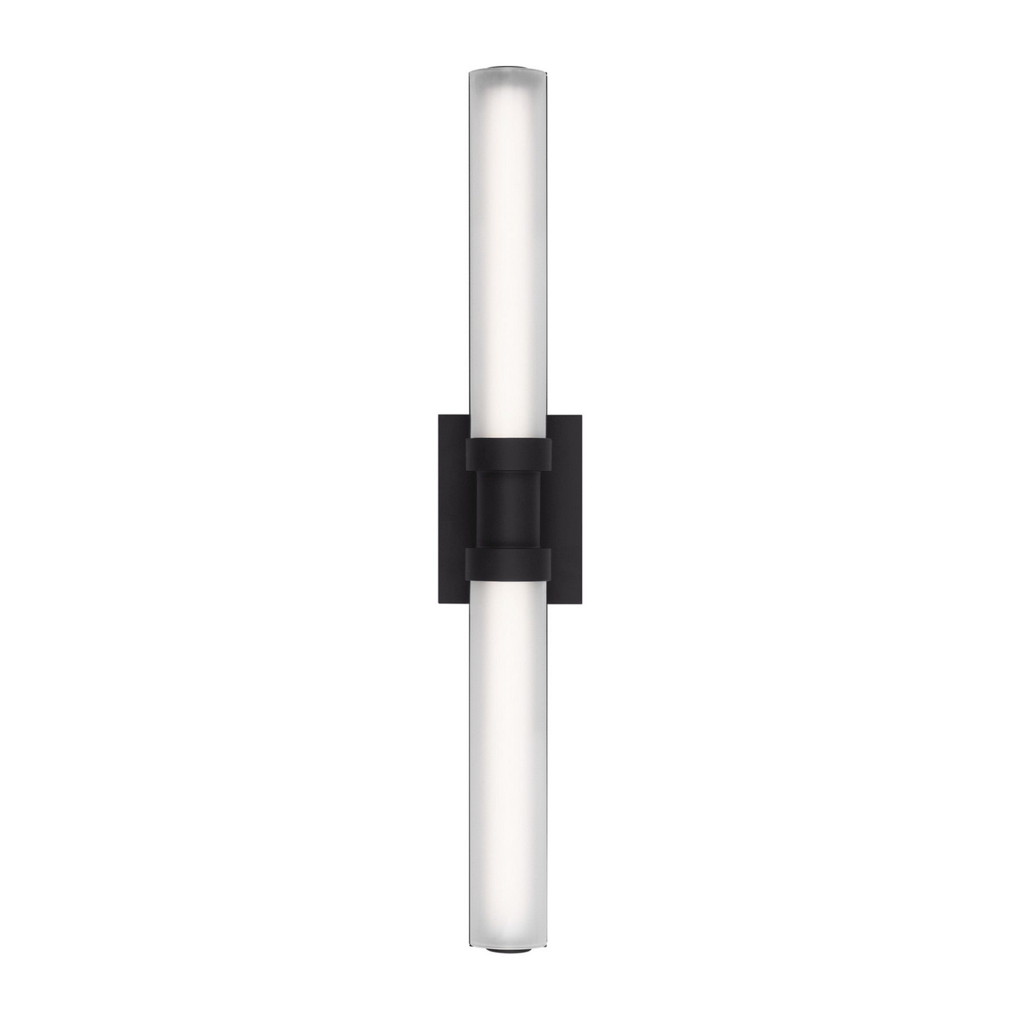 Kiel 27" Medium LED Vanity Light, Midnight Black Finish - Bees Lighting