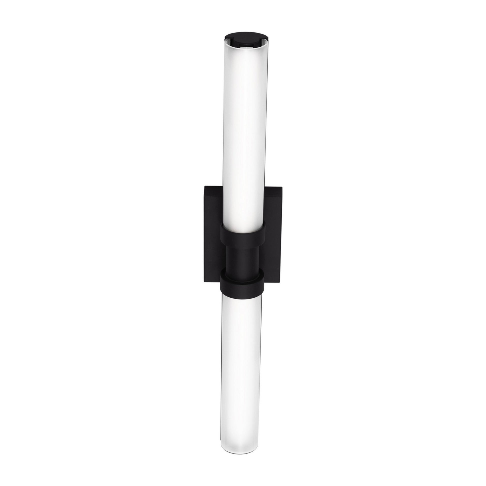 Kiel 27" Medium LED Vanity Light, Midnight Black Finish - Bees Lighting