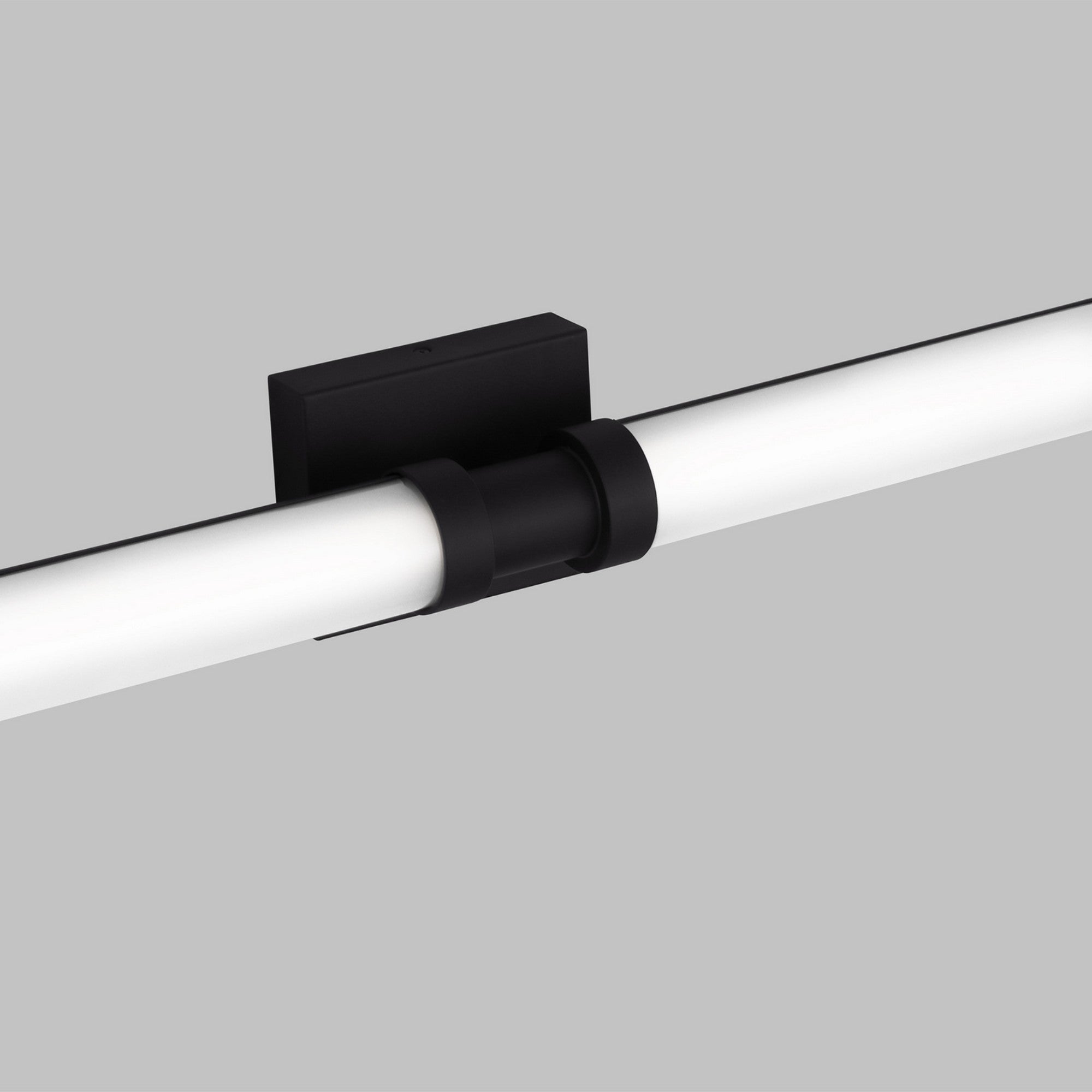 Kiel 27" Medium LED Vanity Light, Midnight Black Finish - Bees Lighting
