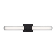 Kiel 27" Medium LED Vanity Light, Midnight Black Finish - Bees Lighting