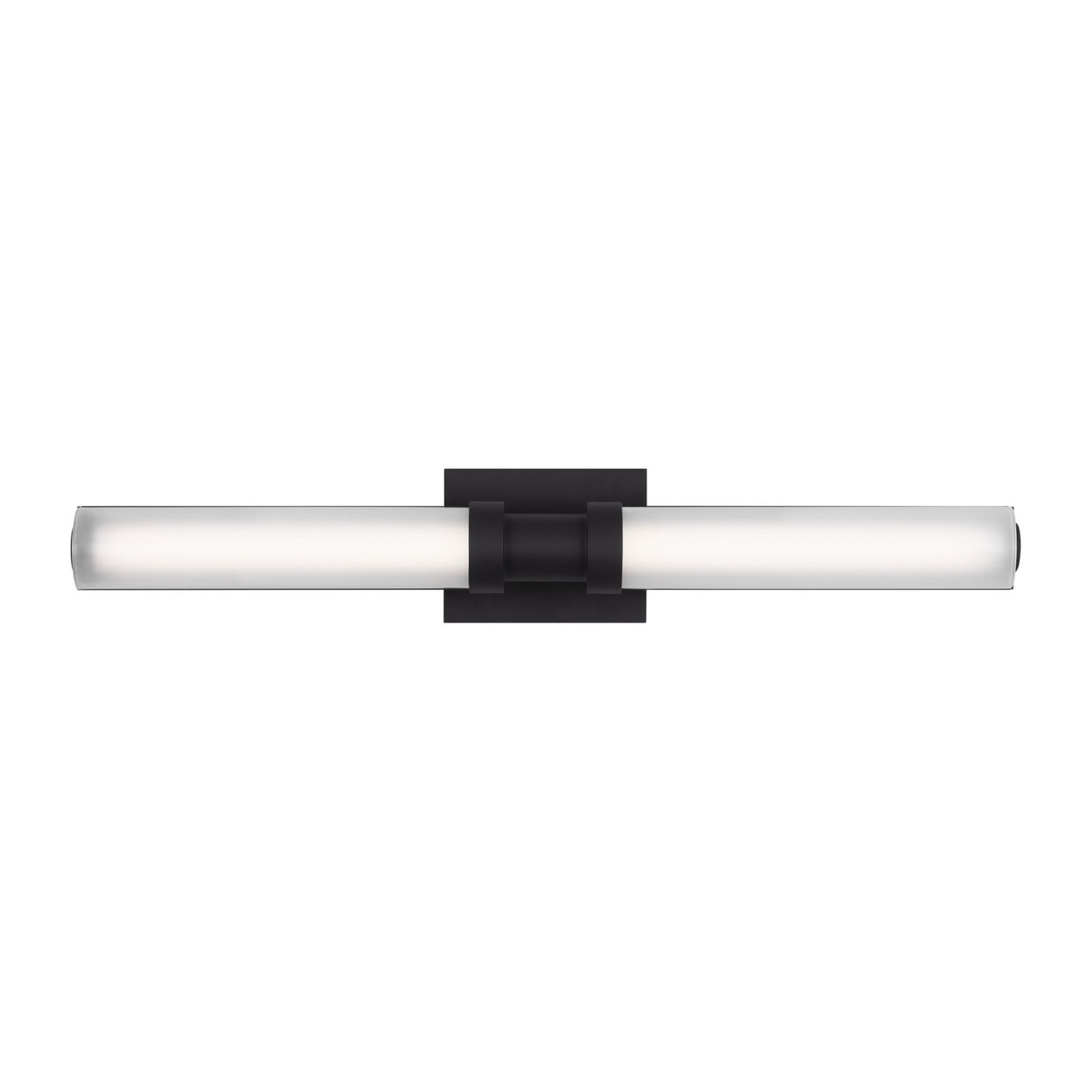 Kiel 27" Medium LED Vanity Light, Midnight Black Finish - Bees Lighting