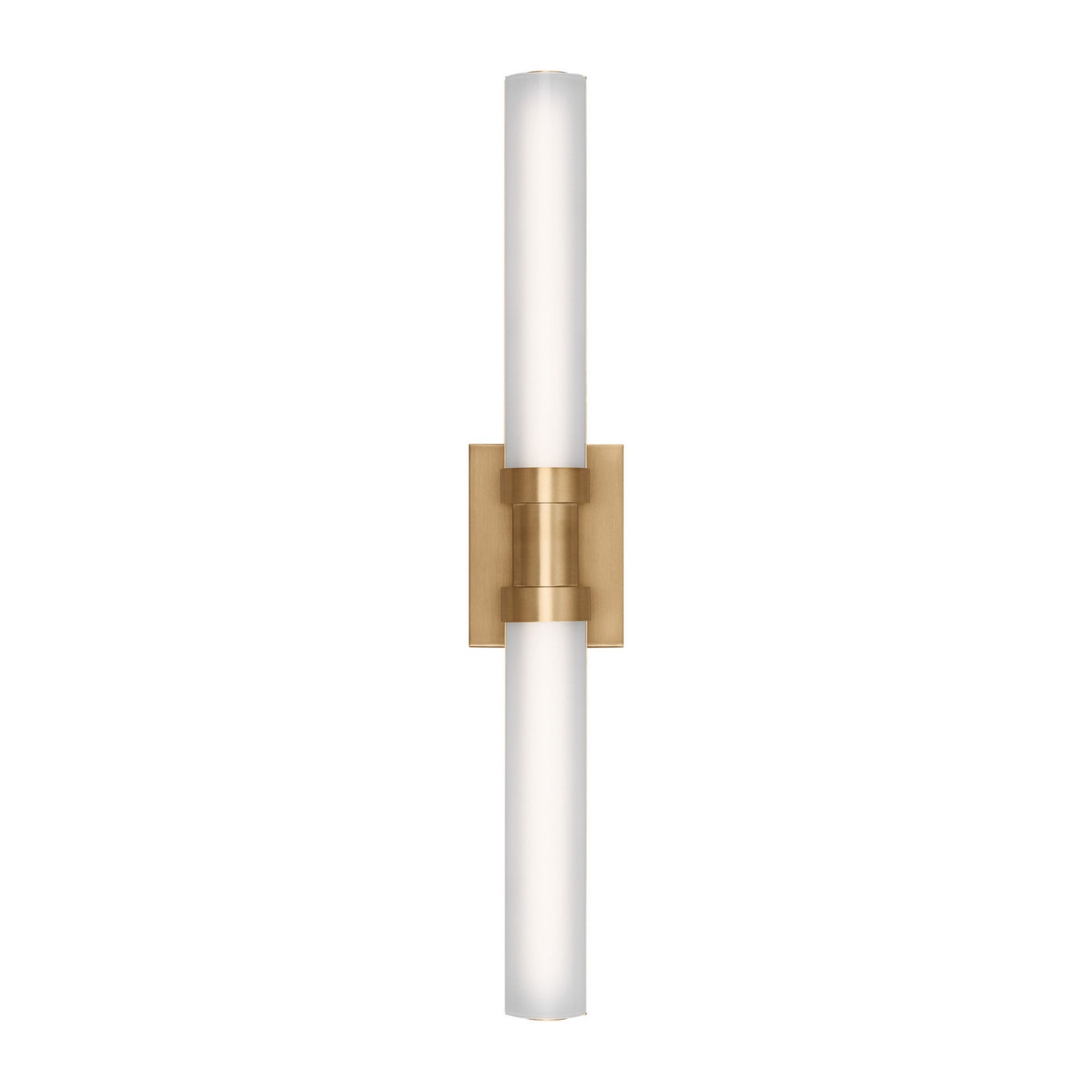 Kiel 27" Medium LED Vanity Light, Satin Brass Finish - Bees Lighting