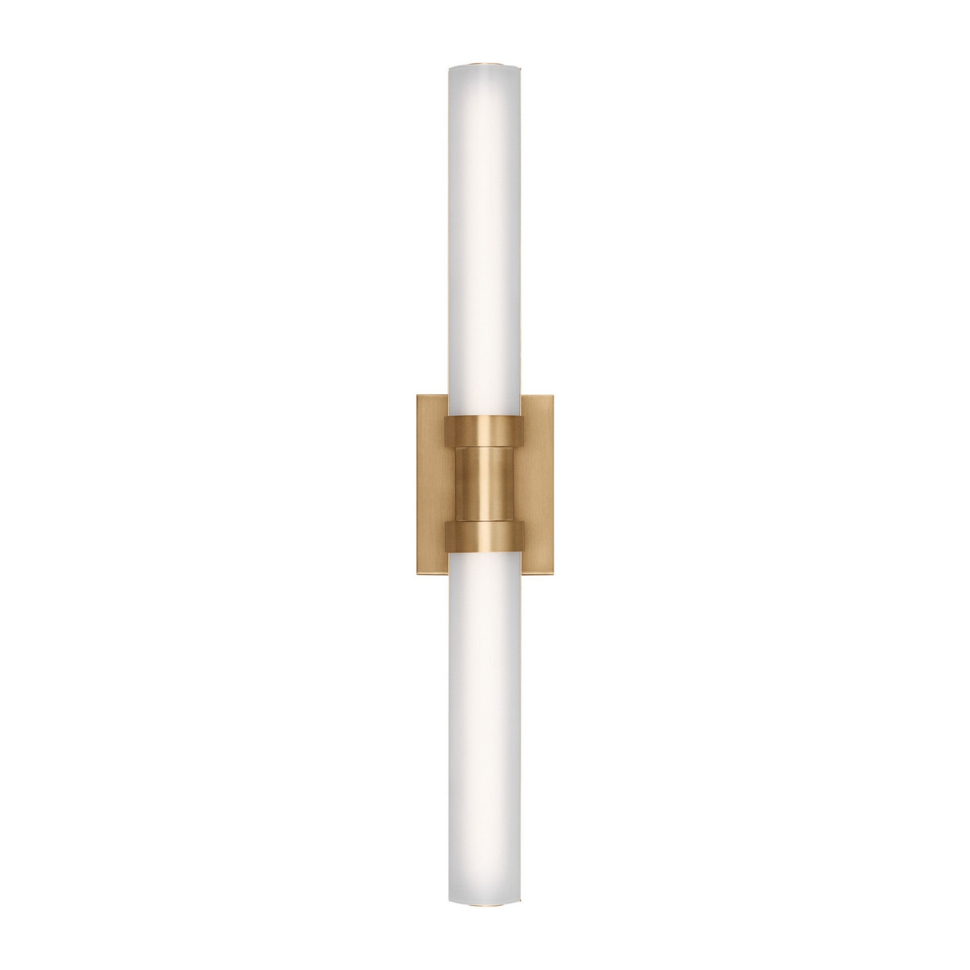 Kiel 27" Medium LED Vanity Light, Satin Brass Finish - Bees Lighting