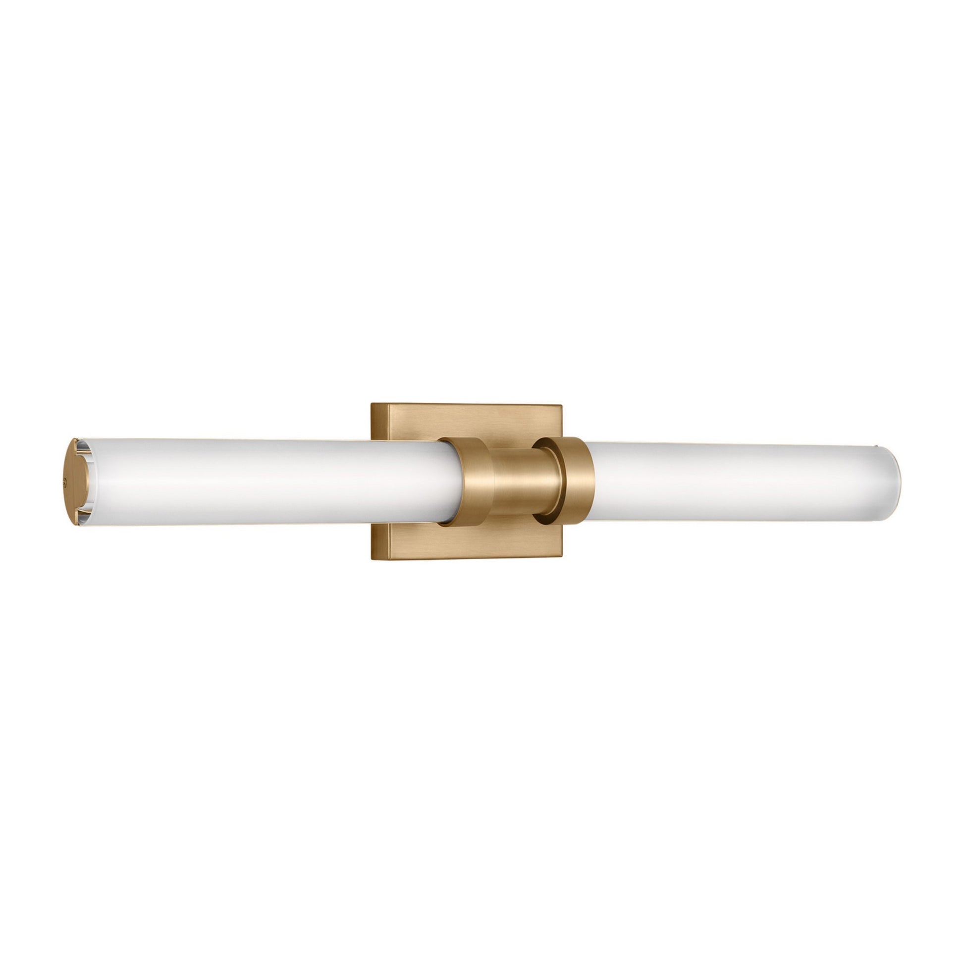 Kiel 27" Medium LED Vanity Light, Satin Brass Finish - Bees Lighting