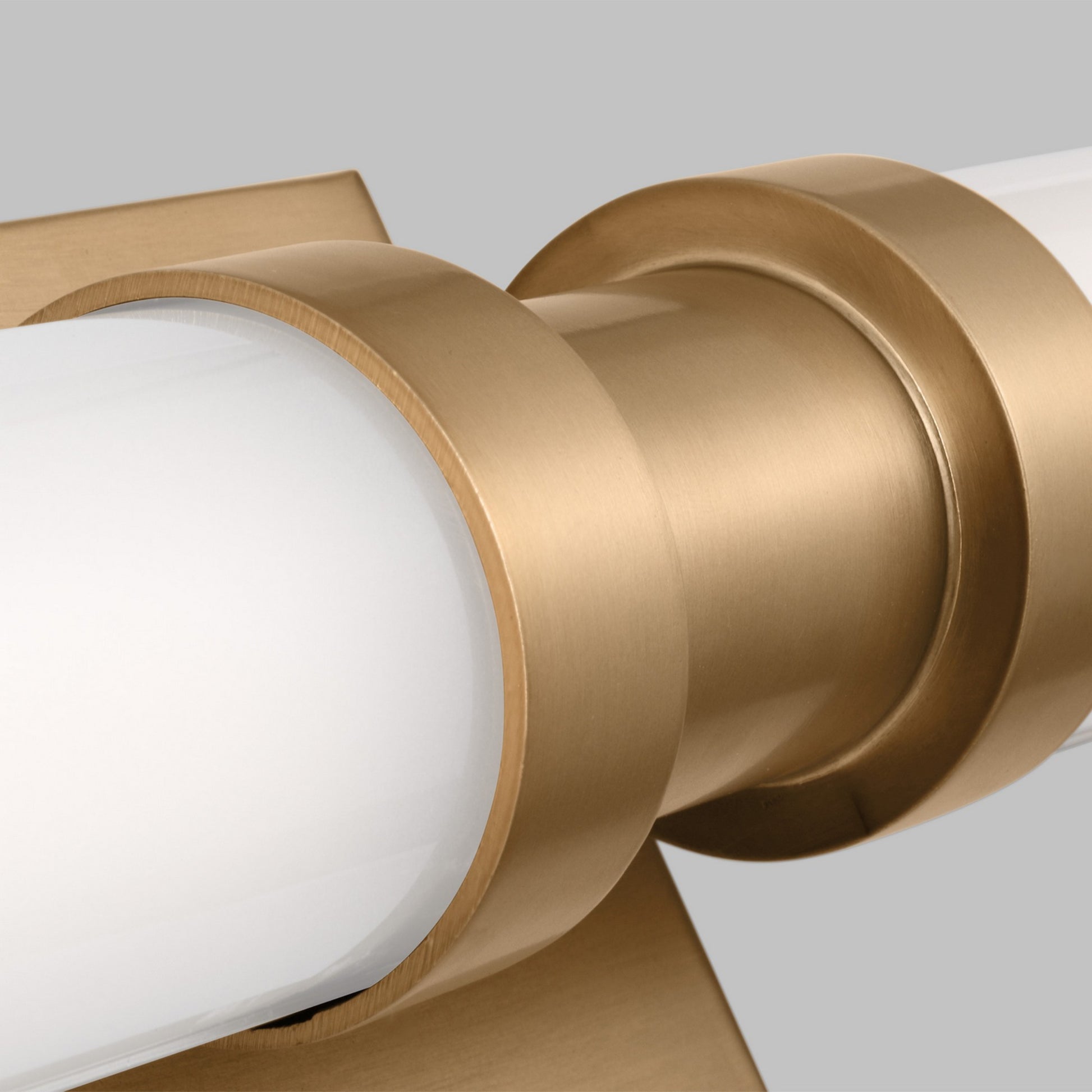 Kiel 27" Medium LED Vanity Light, Satin Brass Finish - Bees Lighting