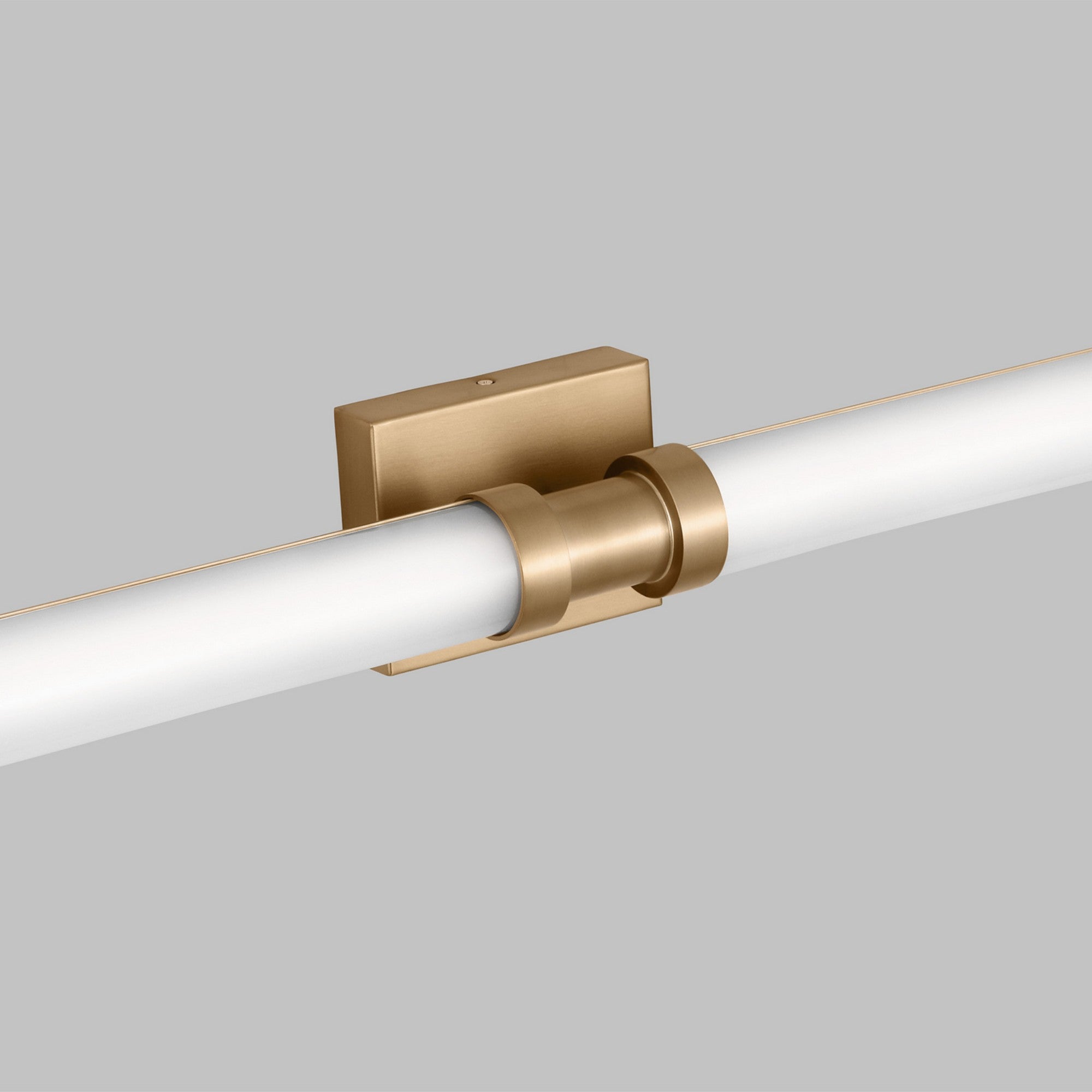 Kiel 27" Medium LED Vanity Light, Satin Brass Finish - Bees Lighting