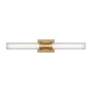 Kiel 27" Medium LED Vanity Light, Satin Brass Finish - Bees Lighting