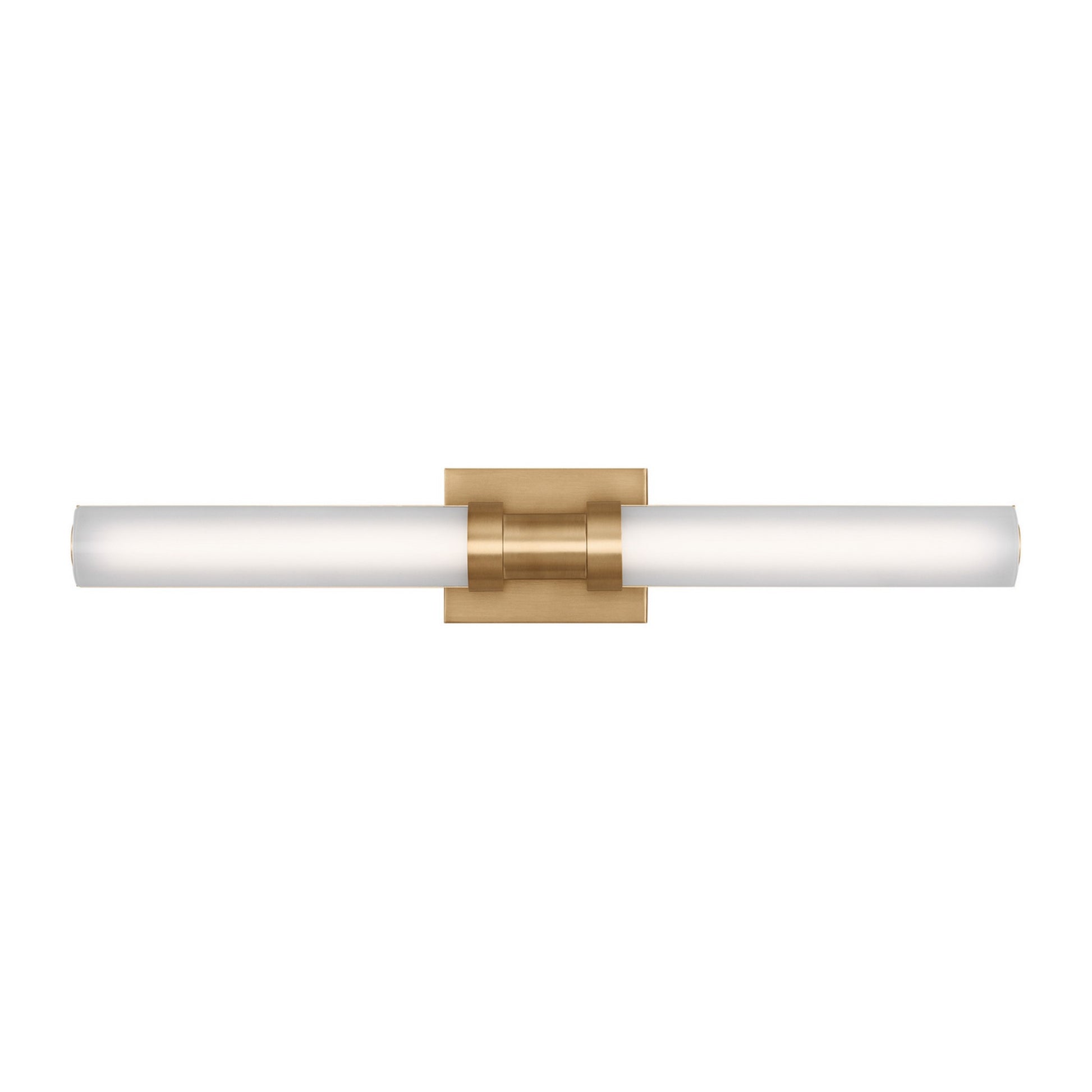 Kiel 27" Medium LED Vanity Light, Satin Brass Finish - Bees Lighting