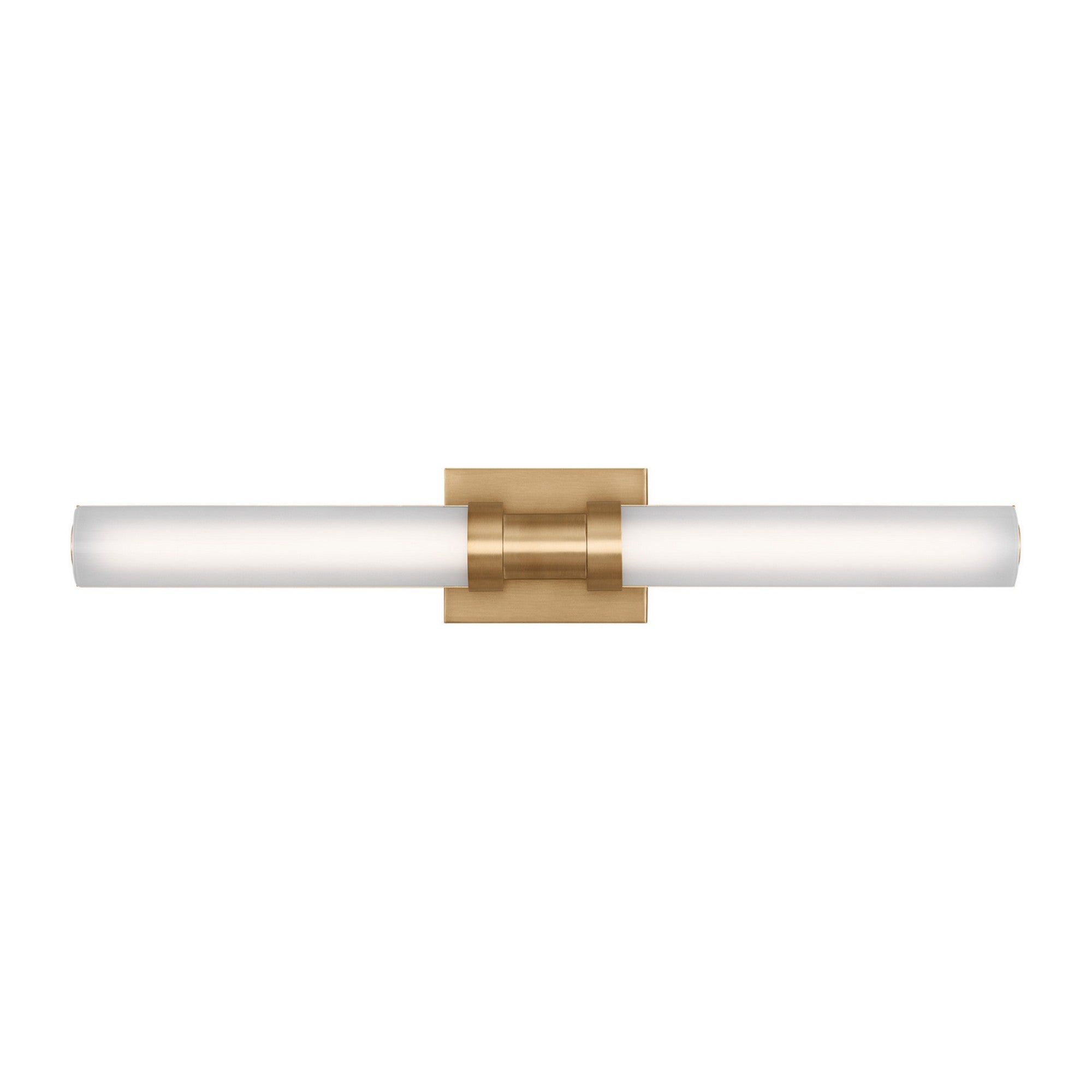 Kiel 27" Medium LED Vanity Light, Satin Brass Finish - Bees Lighting