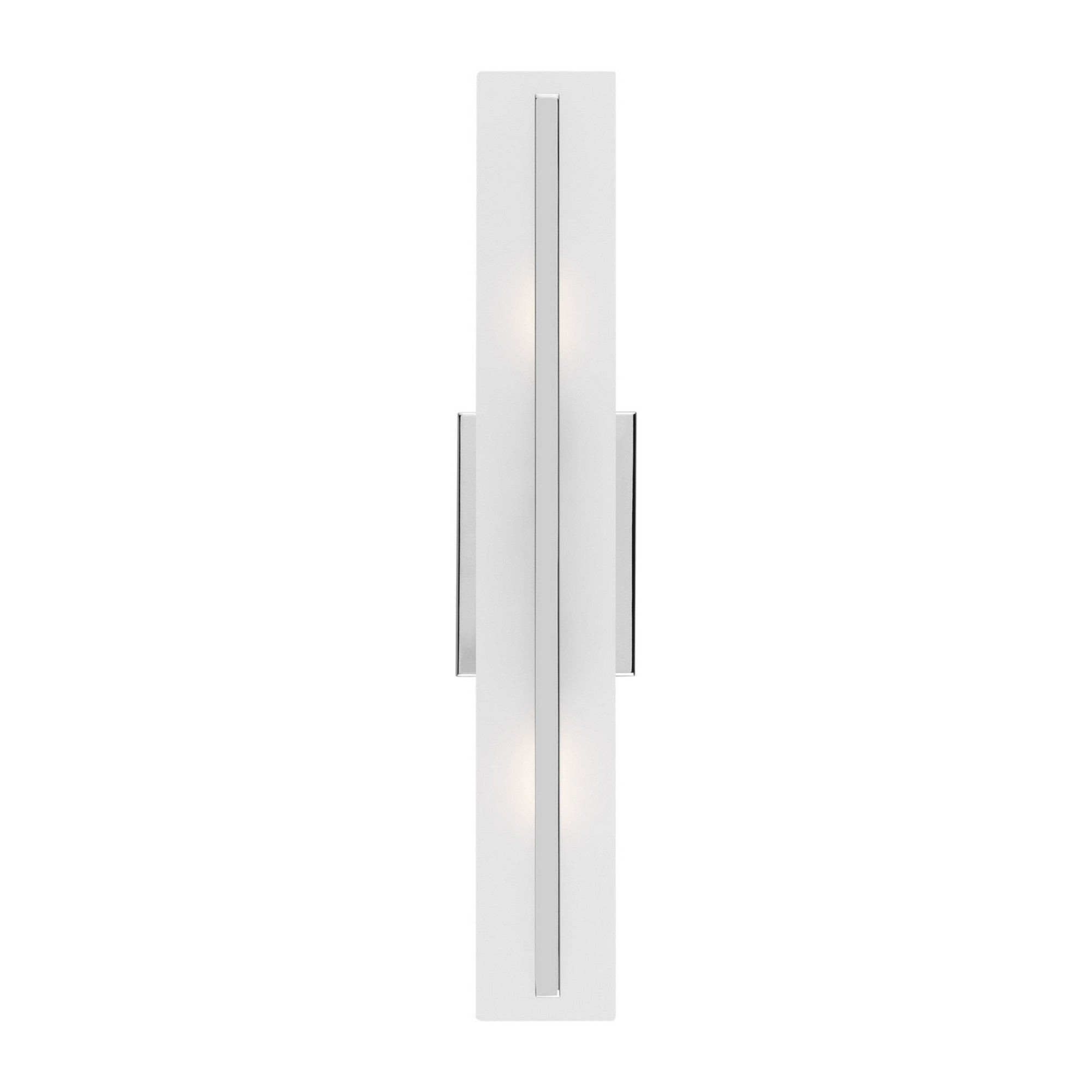 Dex 24" Medium 2-Light Bathroom Vanity, Chrome Finish - Bees Lighting