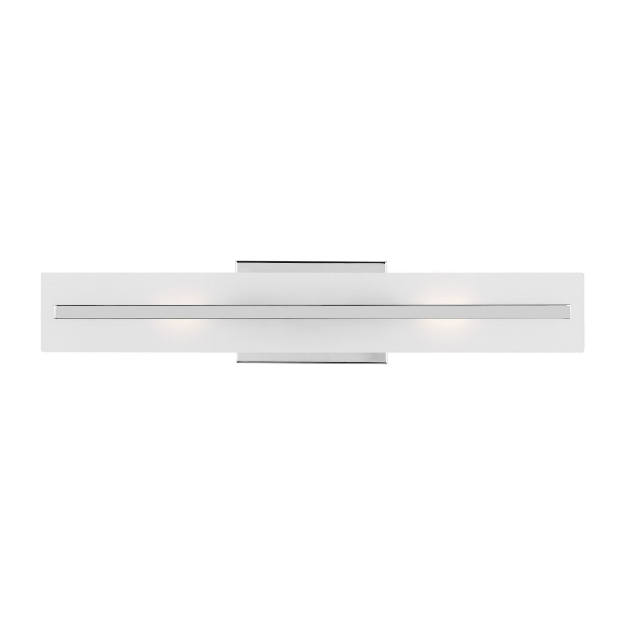 Dex 24" Medium 2-Light Bathroom Vanity, Chrome Finish - Bees Lighting
