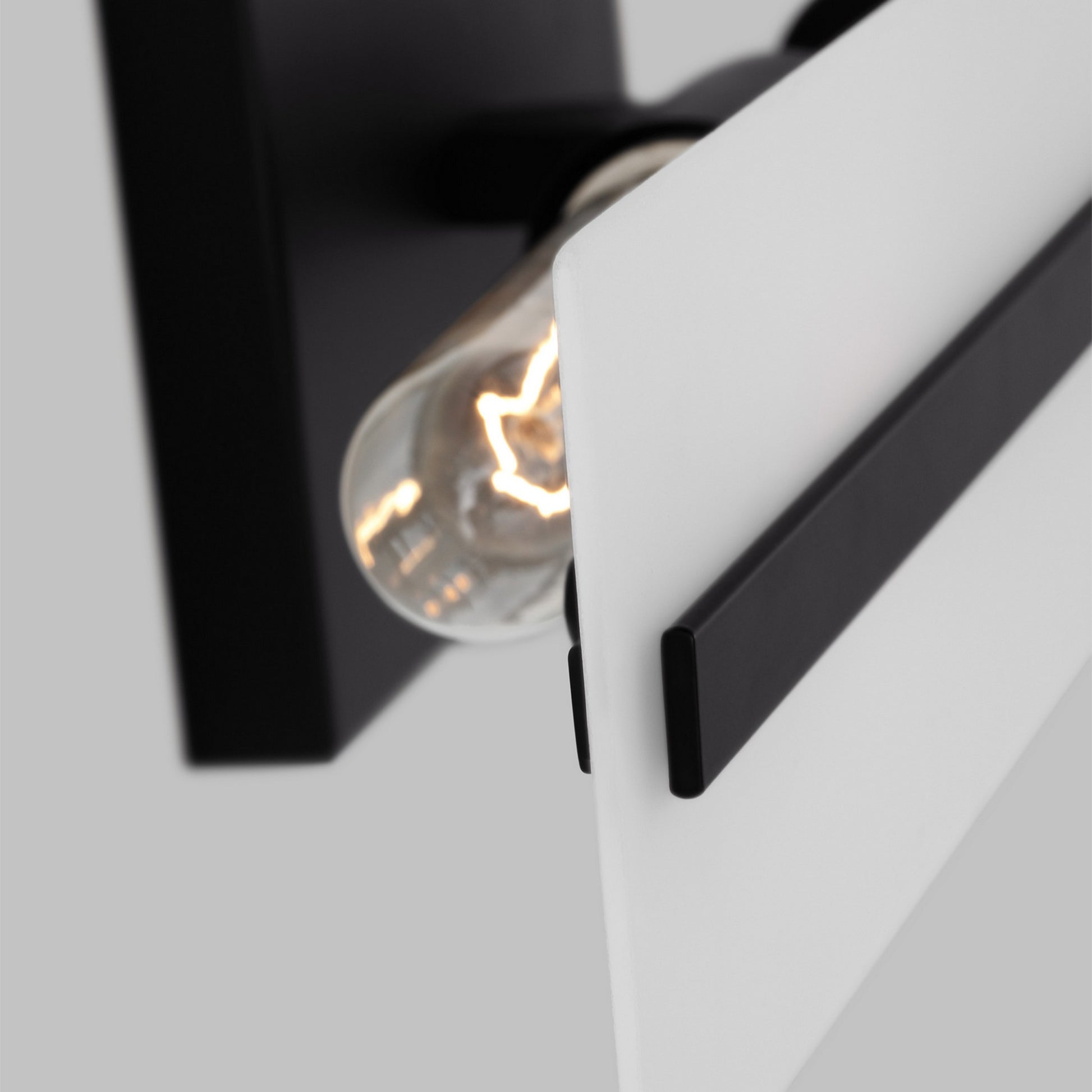 Dex 24" Medium 2-Light LED Bathroom Vanity, Midnight Black Finish - Bees Lighting