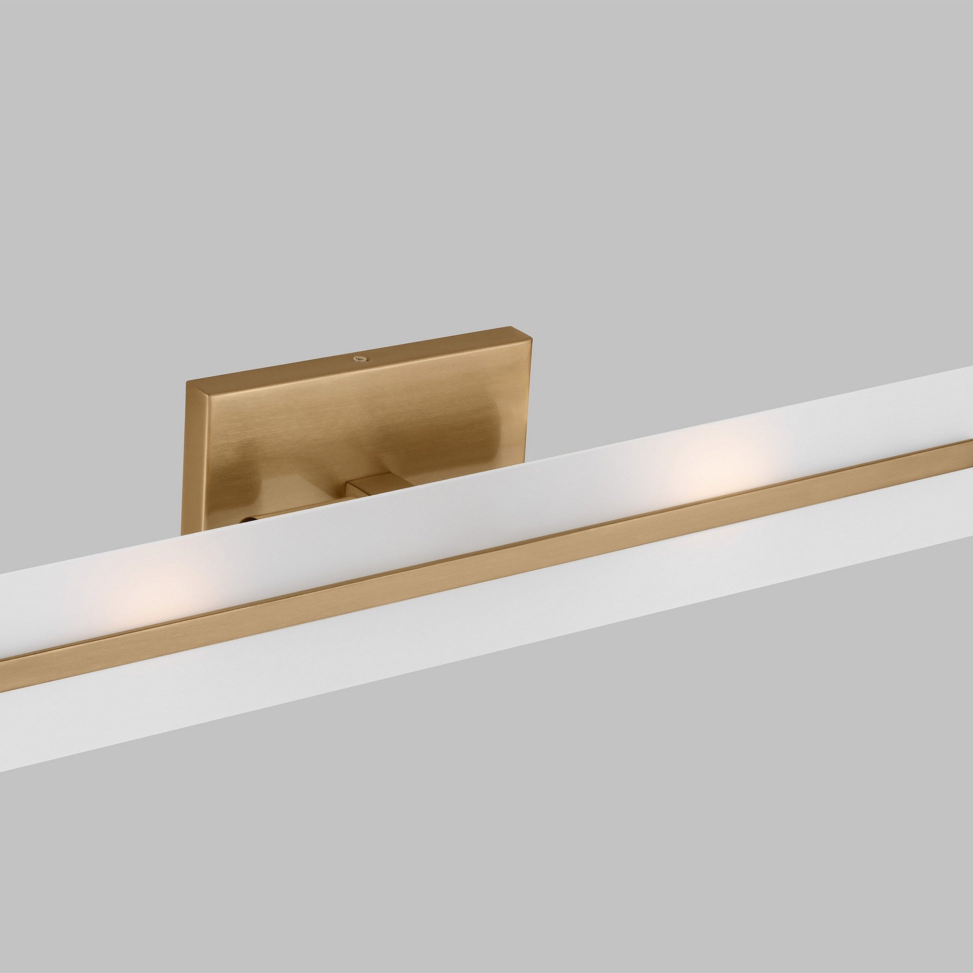 Dex 24" Medium 2-Light LED Bathroom Vanity, Satin Brass Finish - Bees Lighting