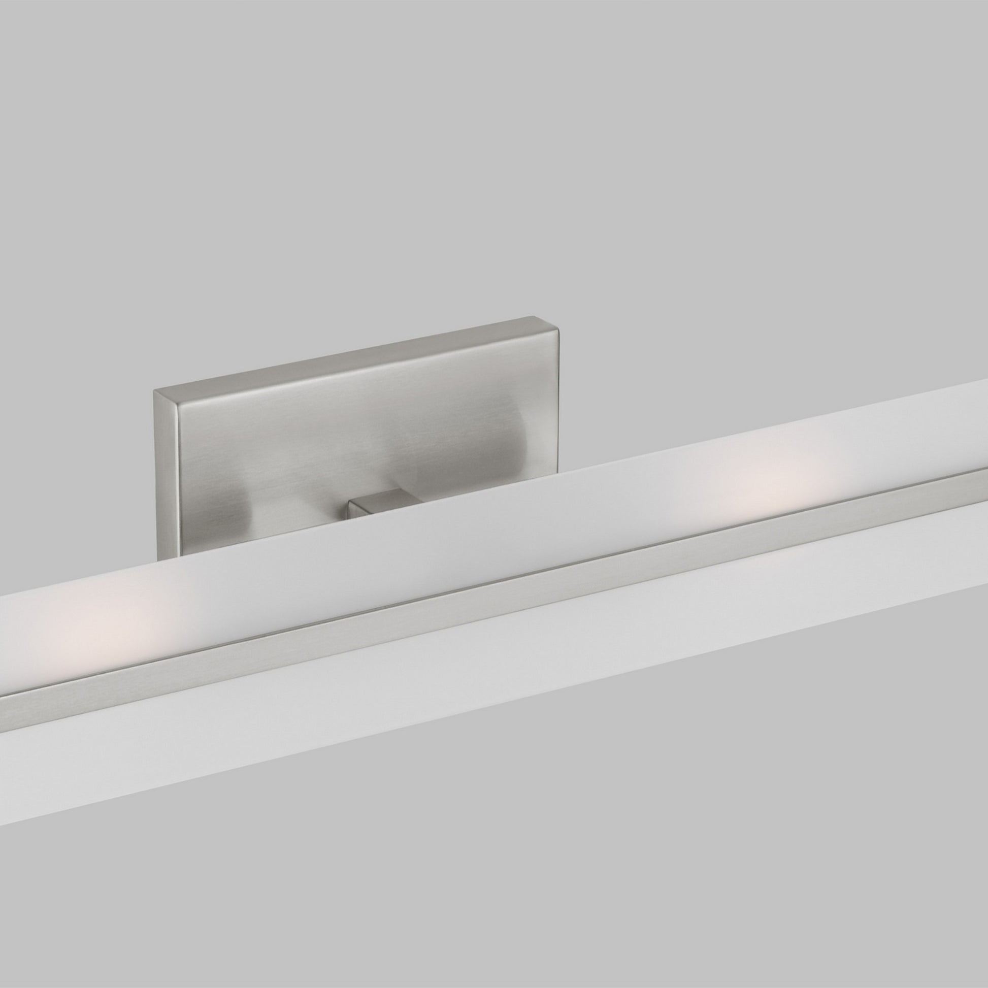 Dex 24" Medium 2-Light LED Bathroom Vanity, Brushed Nickel Finish - Bees Lighting