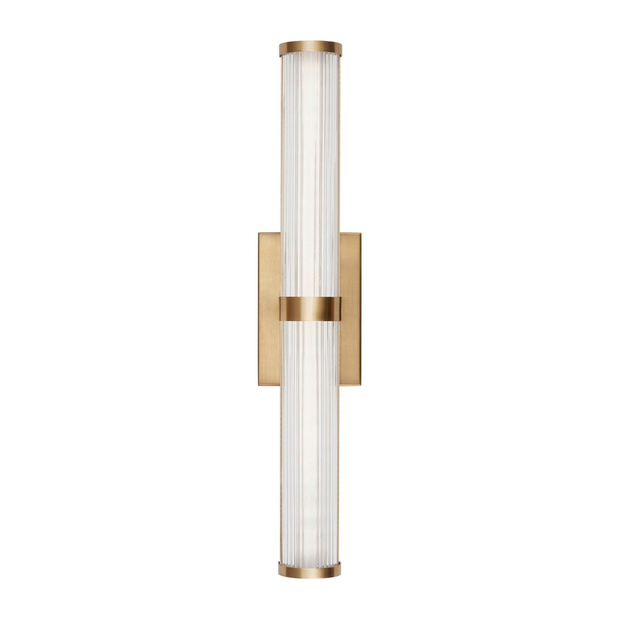 Syden 24" Medium LED Wall/Bath Light, Satin Brass Finish - Bees Lighting