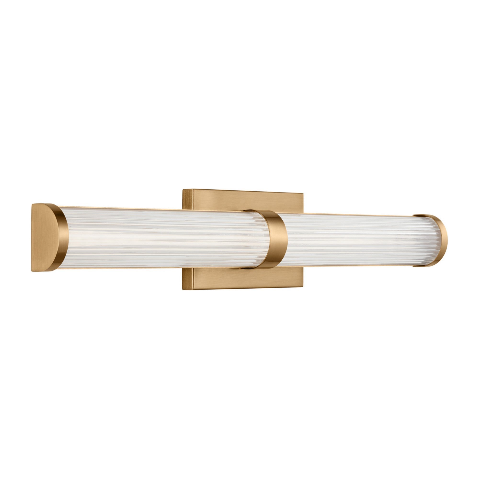 Syden 24" Medium LED Wall/Bath Light, Satin Brass Finish - Bees Lighting