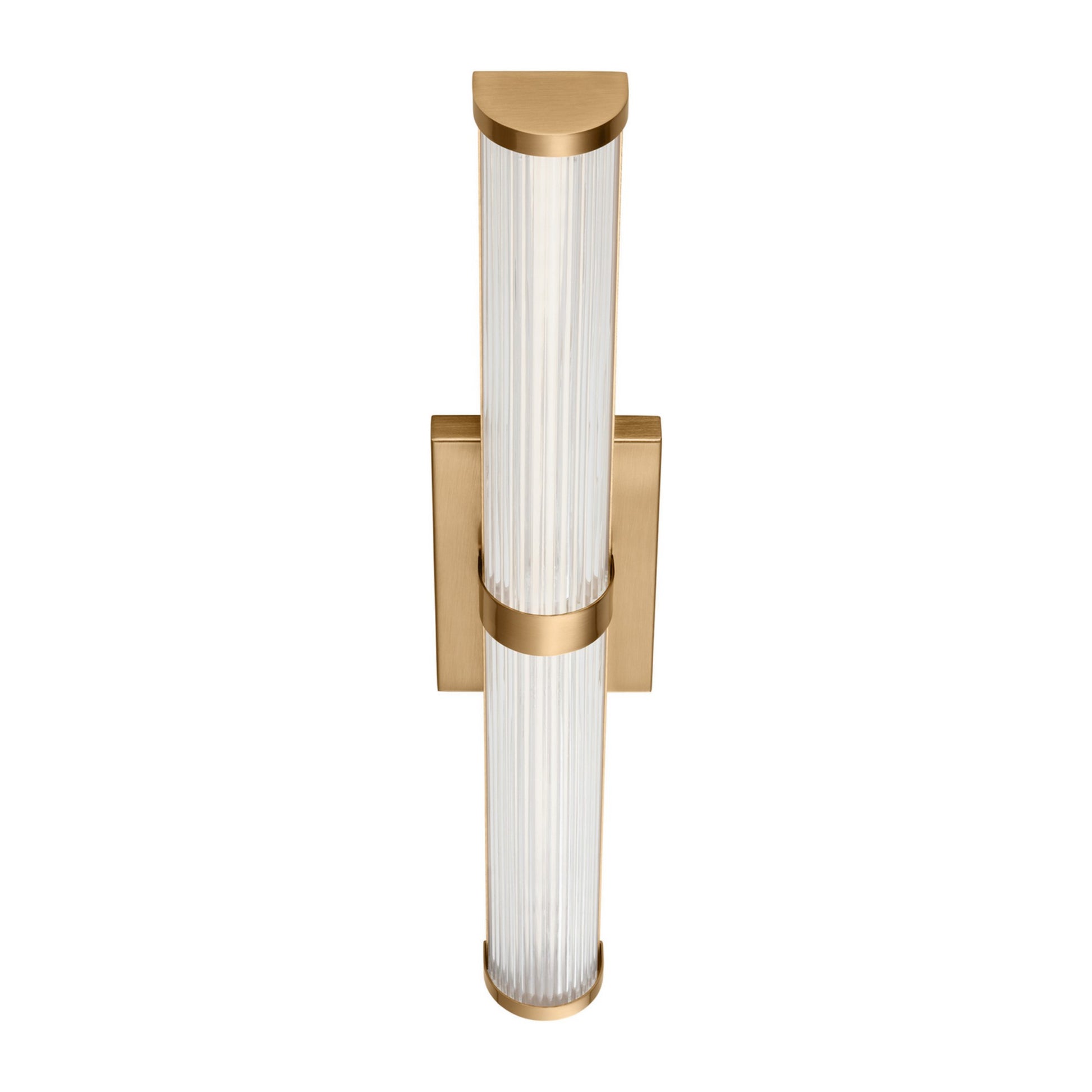 Syden 24" Medium LED Wall/Bath Light, Satin Brass Finish - Bees Lighting