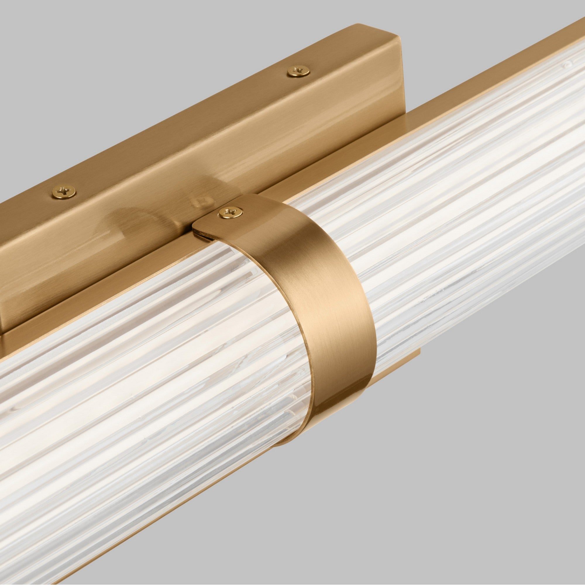 Syden 24" Medium LED Wall/Bath Light, Satin Brass Finish - Bees Lighting
