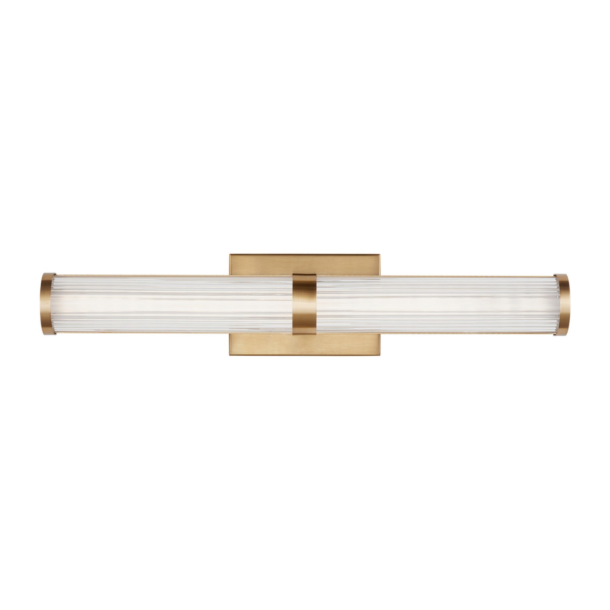 Syden 24" Medium LED Wall/Bath Light, Satin Brass Finish - Bees Lighting