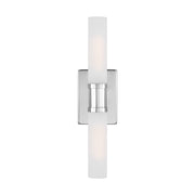 Keaton 20" Medium 2-Light Bathroom Vanity, Chrome Finish - Bees Lighting