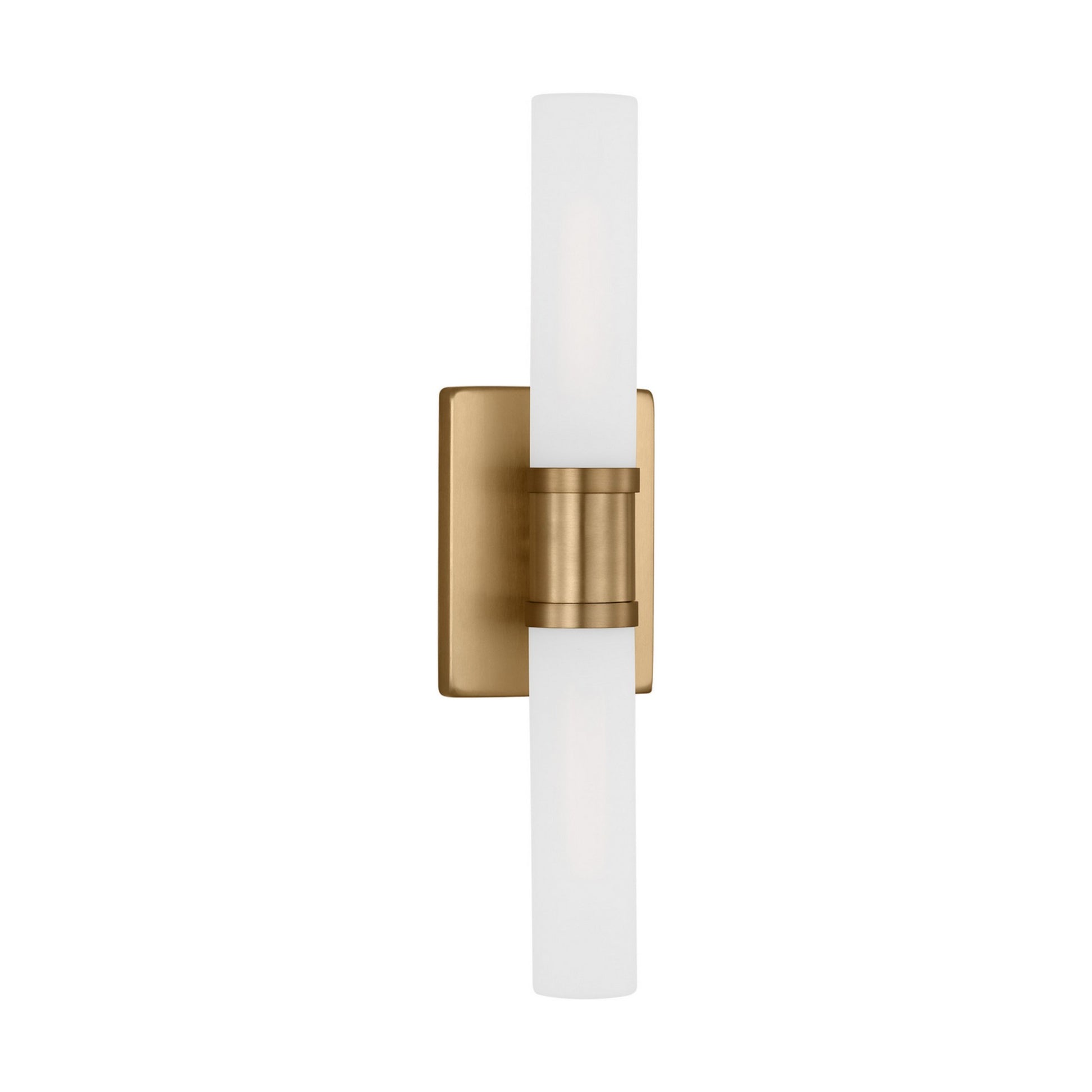 Keaton 20" Medium 2-Light Bathroom Vanity, Satin Brass Finish - Bees Lighting
