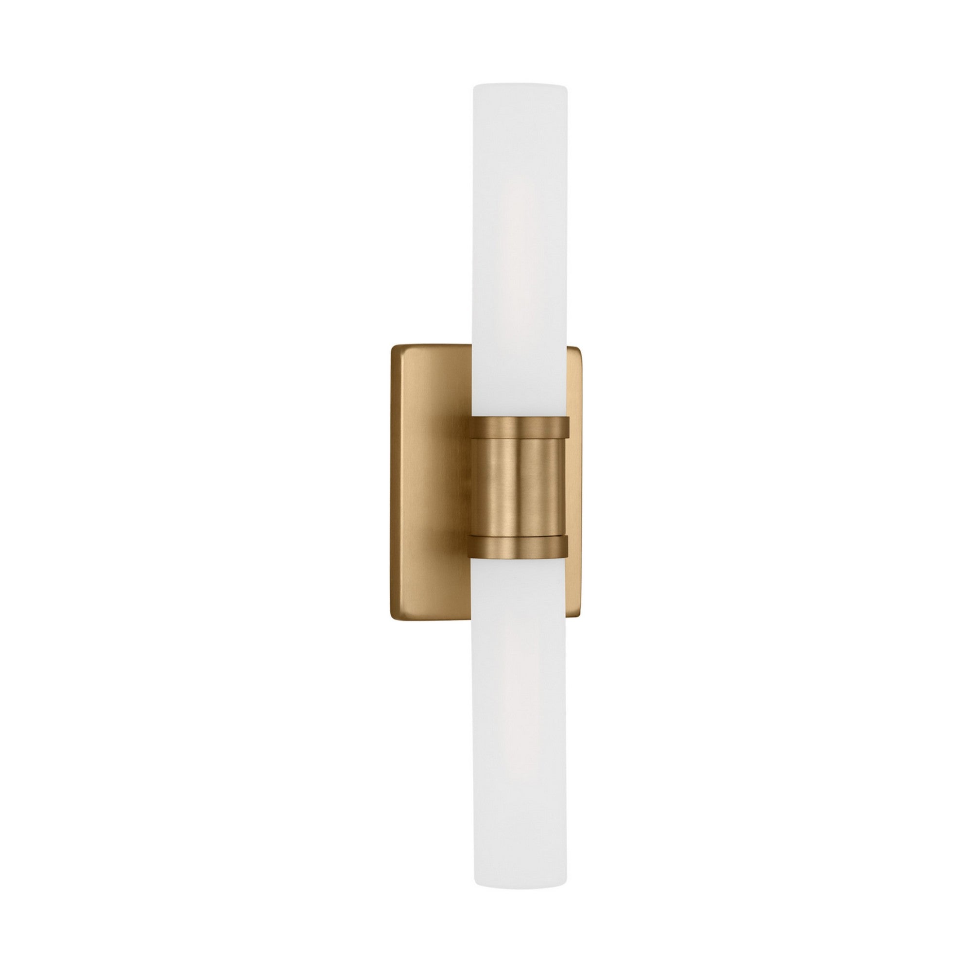 Keaton 20" Medium 2-Light Bathroom Vanity, Satin Brass Finish - Bees Lighting