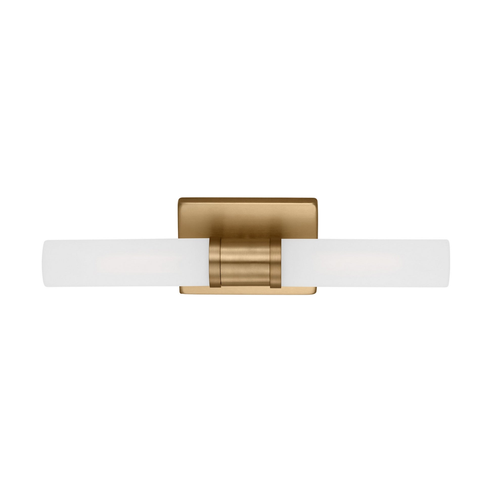 Keaton 20" Medium 2-Light Bathroom Vanity, Satin Brass Finish - Bees Lighting