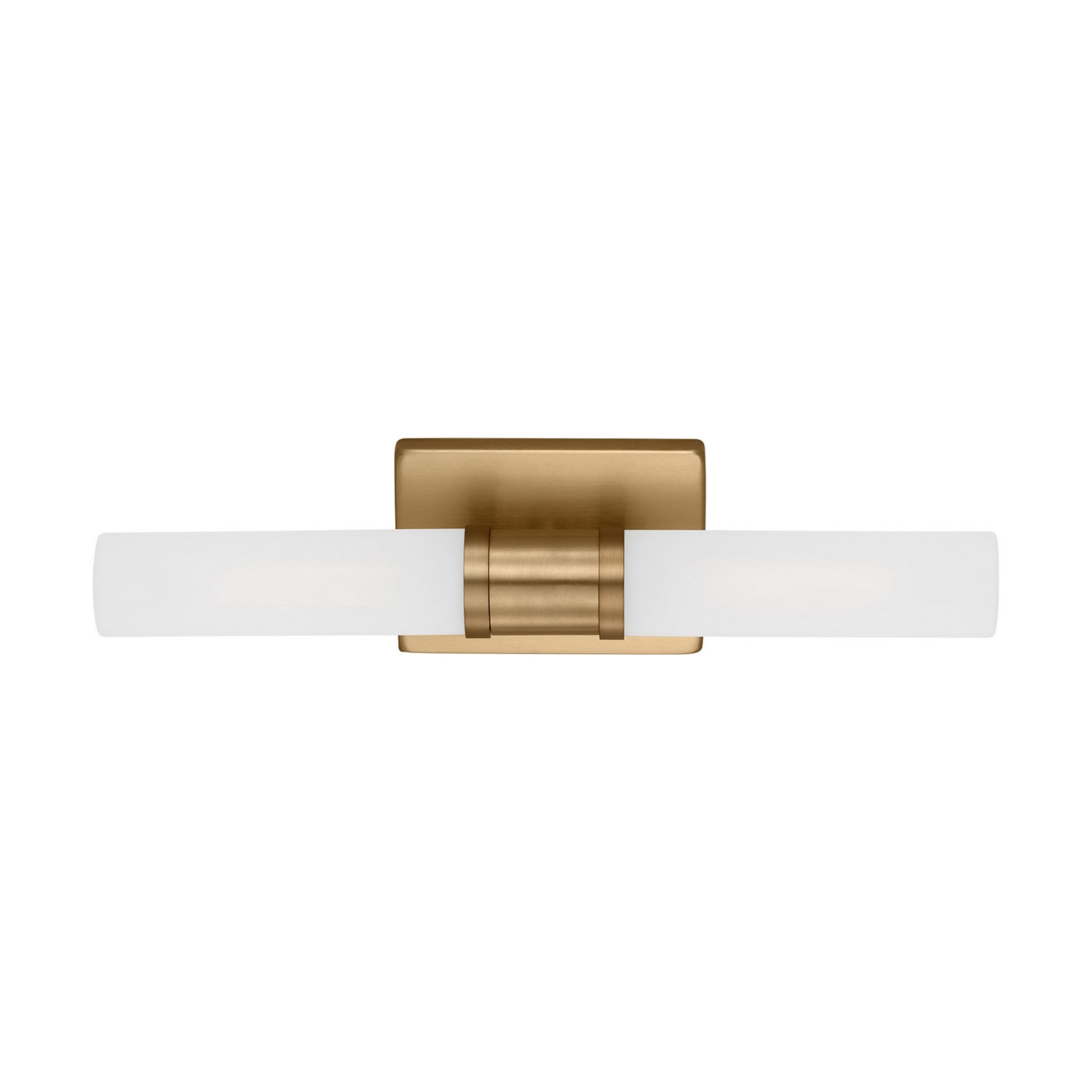 Keaton 20" Medium 2-Light Bathroom Vanity, Satin Brass Finish - Bees Lighting