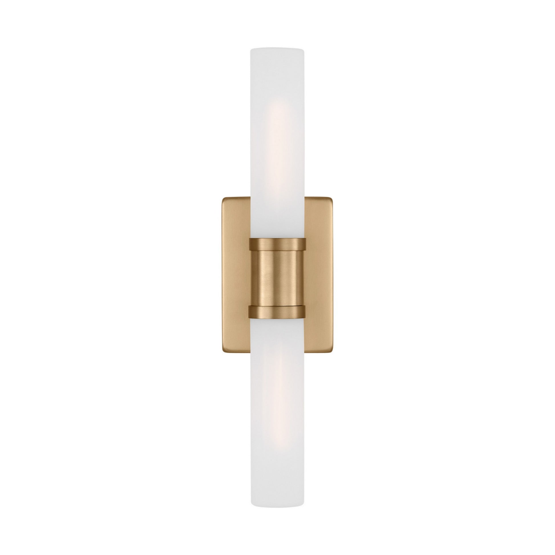 Keaton 20" Medium 2-Light Bathroom Vanity, Satin Brass Finish - Bees Lighting