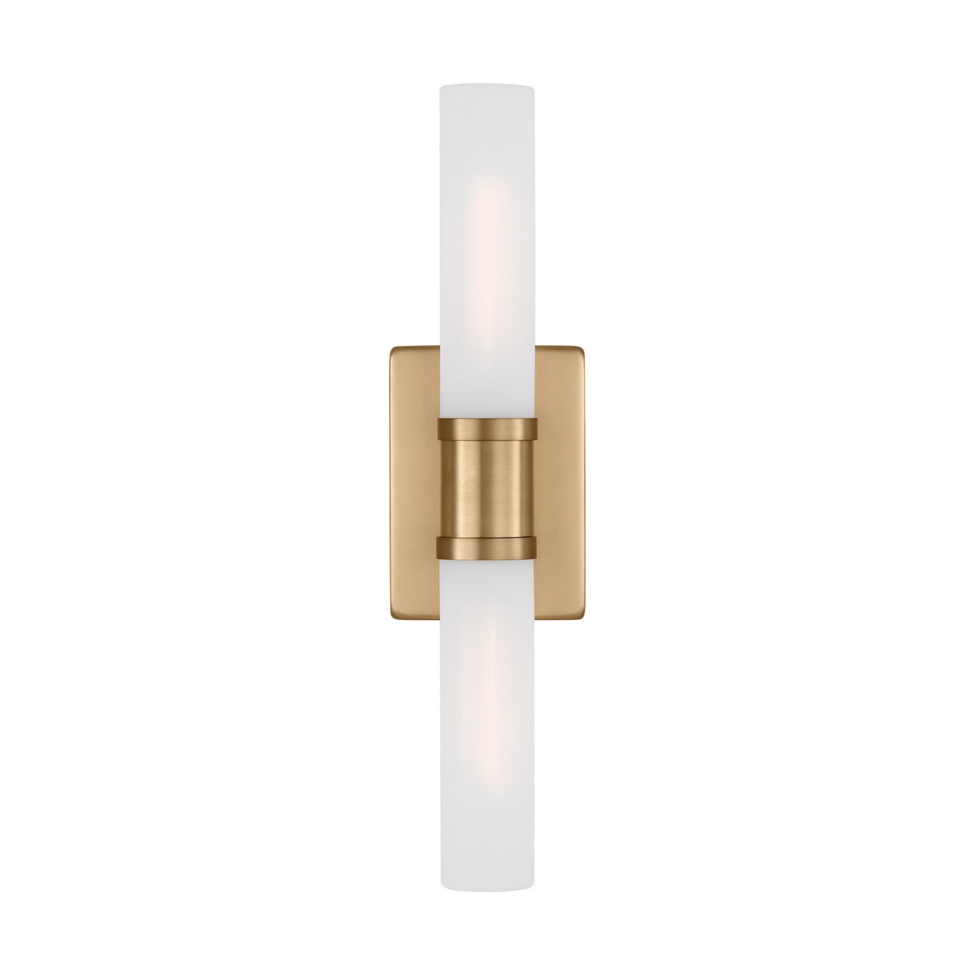 Keaton 20" Medium 2-Light Bathroom Vanity, Satin Brass Finish - Bees Lighting