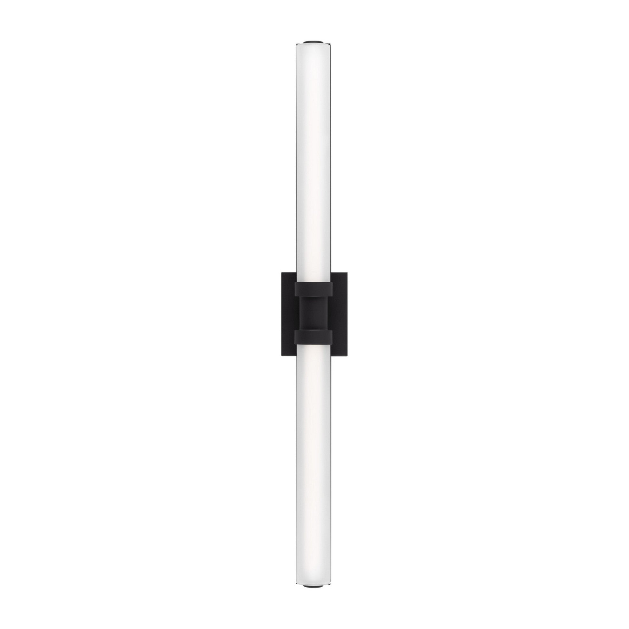 Kiel 38" Large LED Vanity Light, Midnight Black Finish - Bees Lighting
