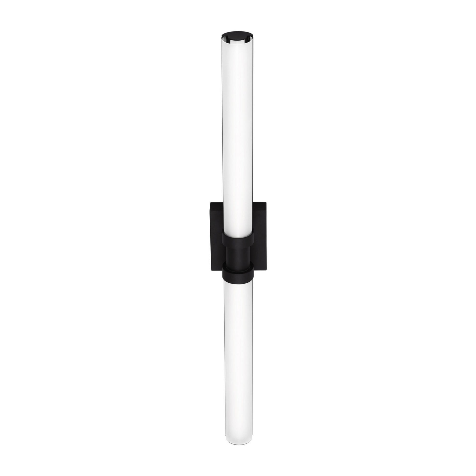 Kiel 38" Large LED Vanity Light, Midnight Black Finish - Bees Lighting