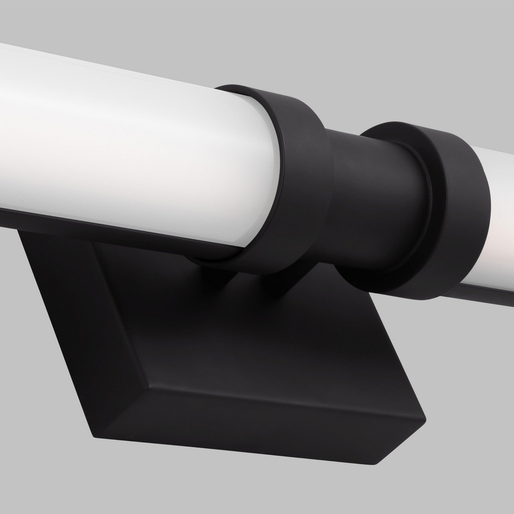 Kiel 38" Large LED Vanity Light, Midnight Black Finish - Bees Lighting
