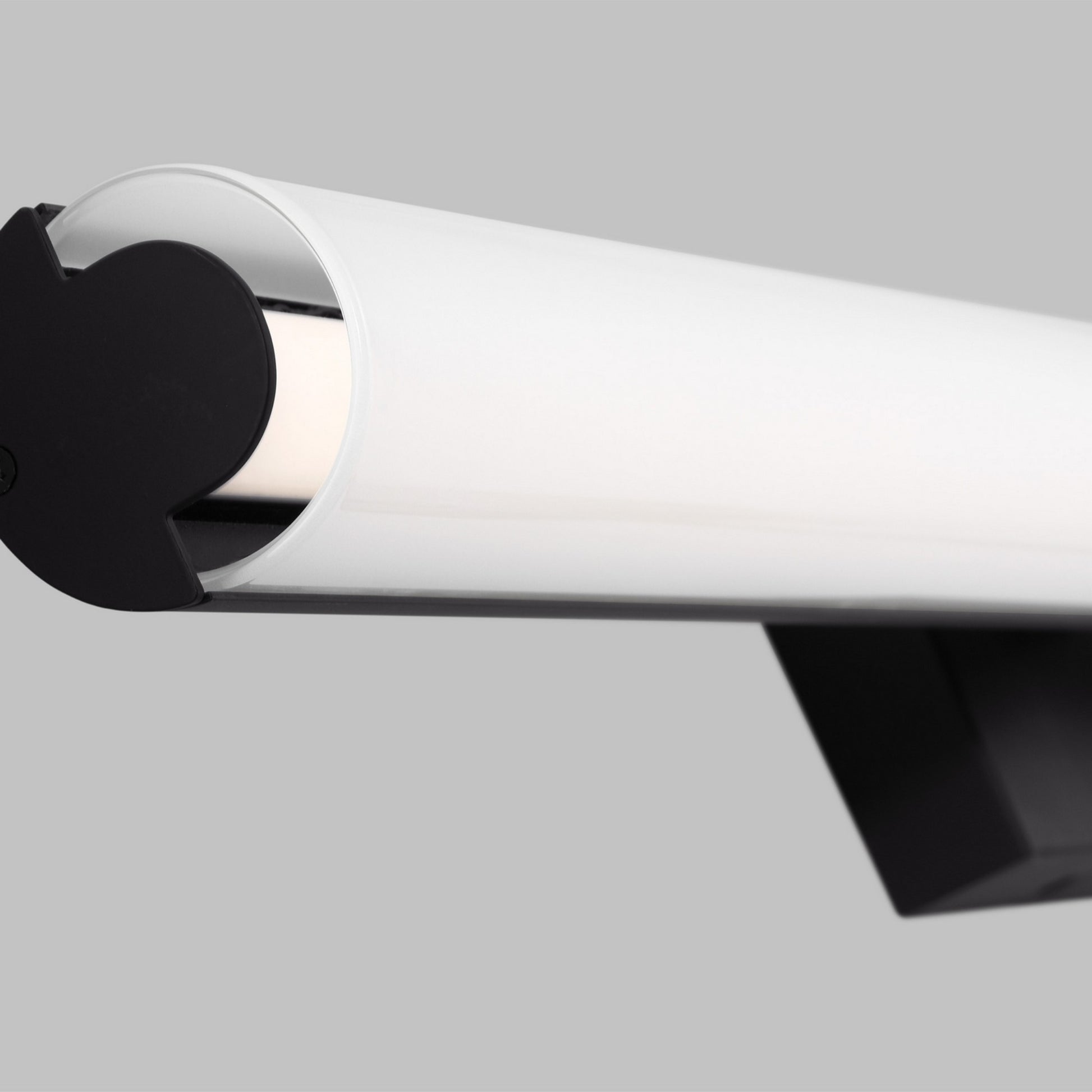 Kiel 38" Large LED Vanity Light, Midnight Black Finish - Bees Lighting