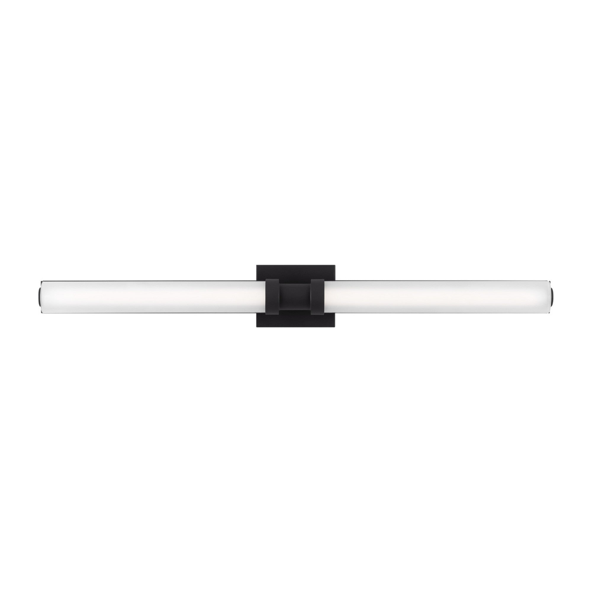 Kiel 38" Large LED Vanity Light, Midnight Black Finish - Bees Lighting