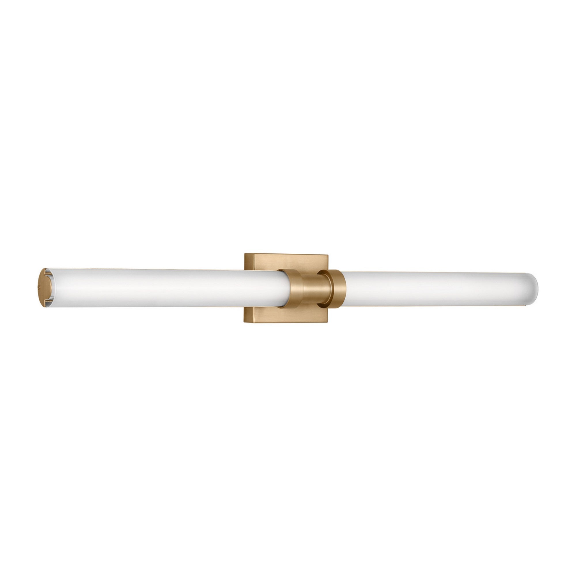 Kiel 38" Large LED Vanity Light, Satin Brass Finish - Bees Lighting