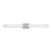 Kiel 38" Large LED Vanity Light, Brushed Nickel Finish - Bees Lighting