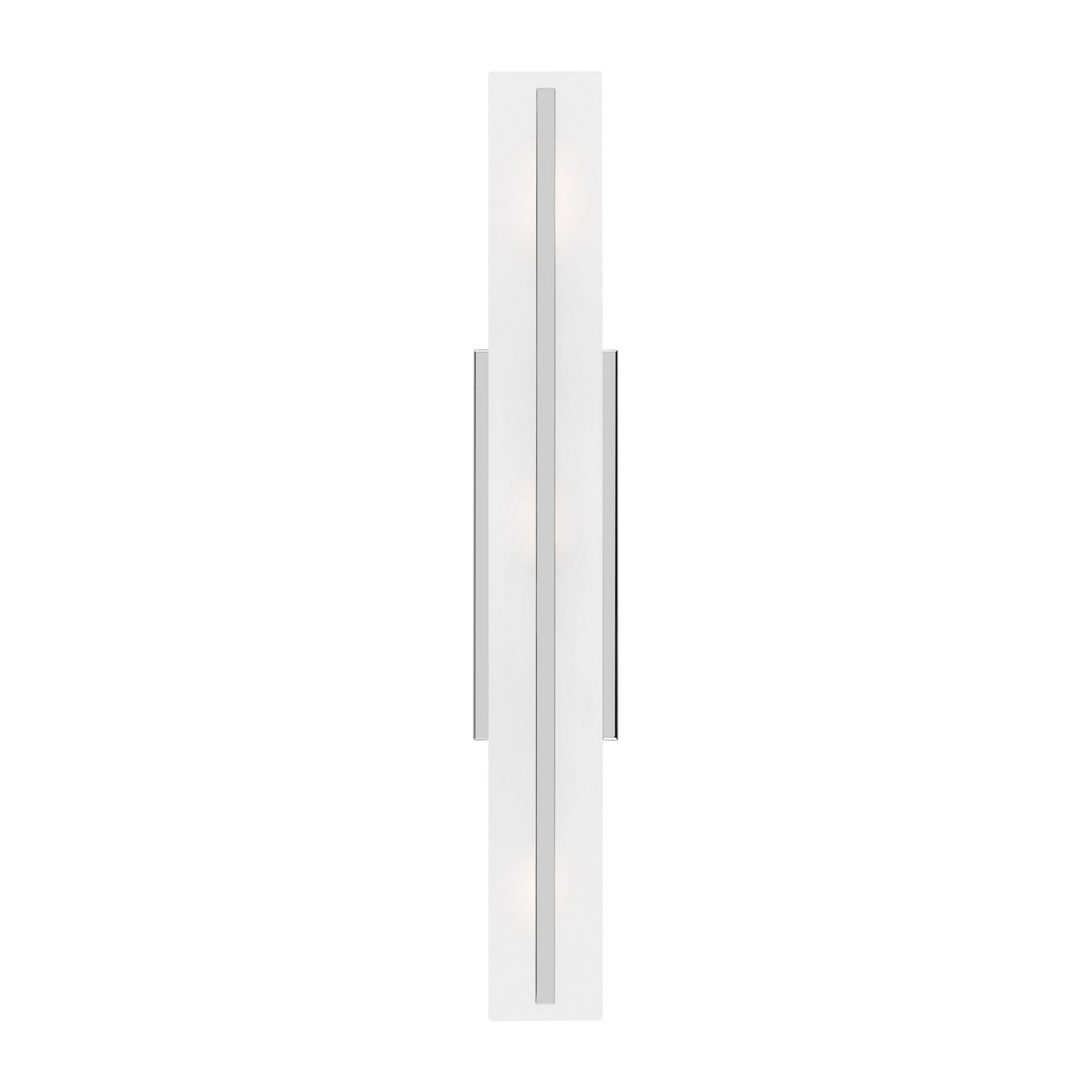 Dex 30" Large 3-Light LED Bathroom Vanity, Chrome Finish - Bees Lighting