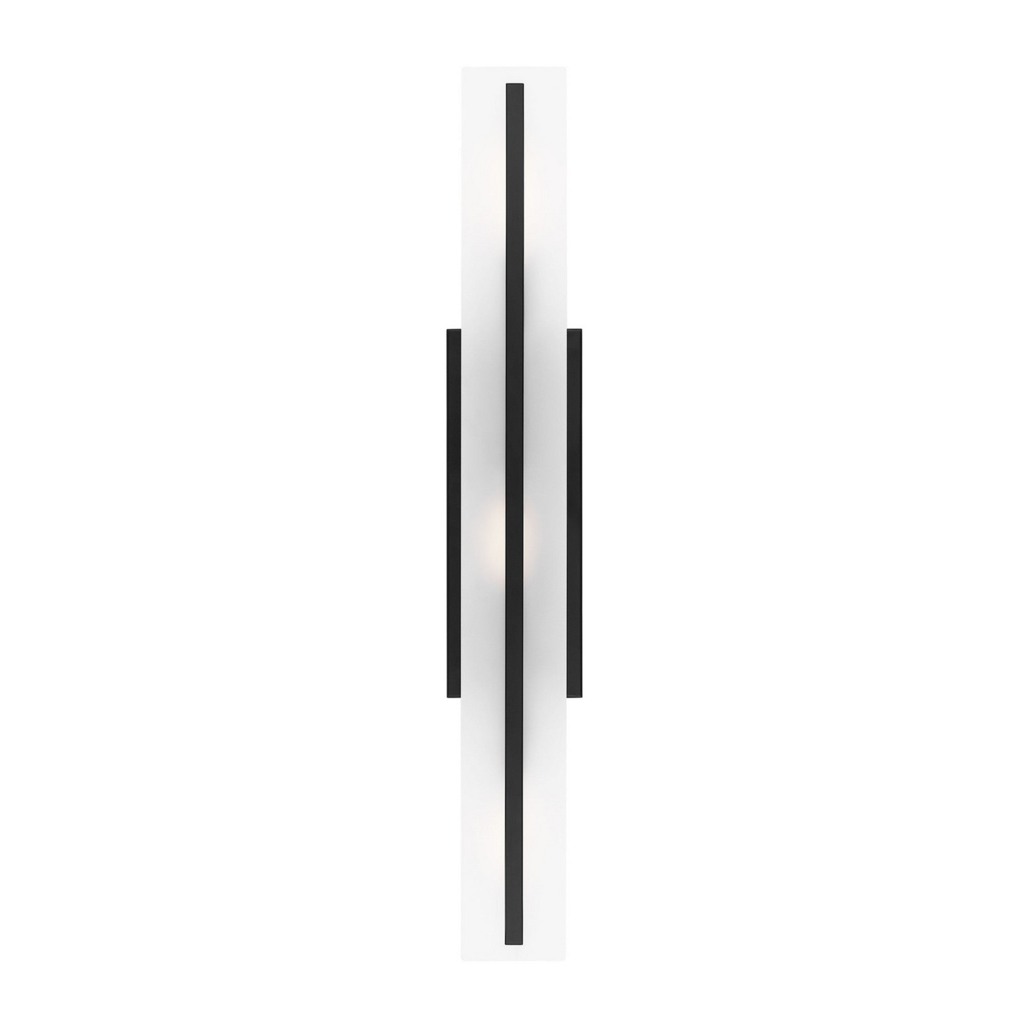 Dex 30" Large 3-Light LED Bathroom Vanity, Midnight Black Finish - Bees Lighting