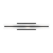 Dex 30" Large 3-Light LED Bathroom Vanity, Midnight Black Finish - Bees Lighting