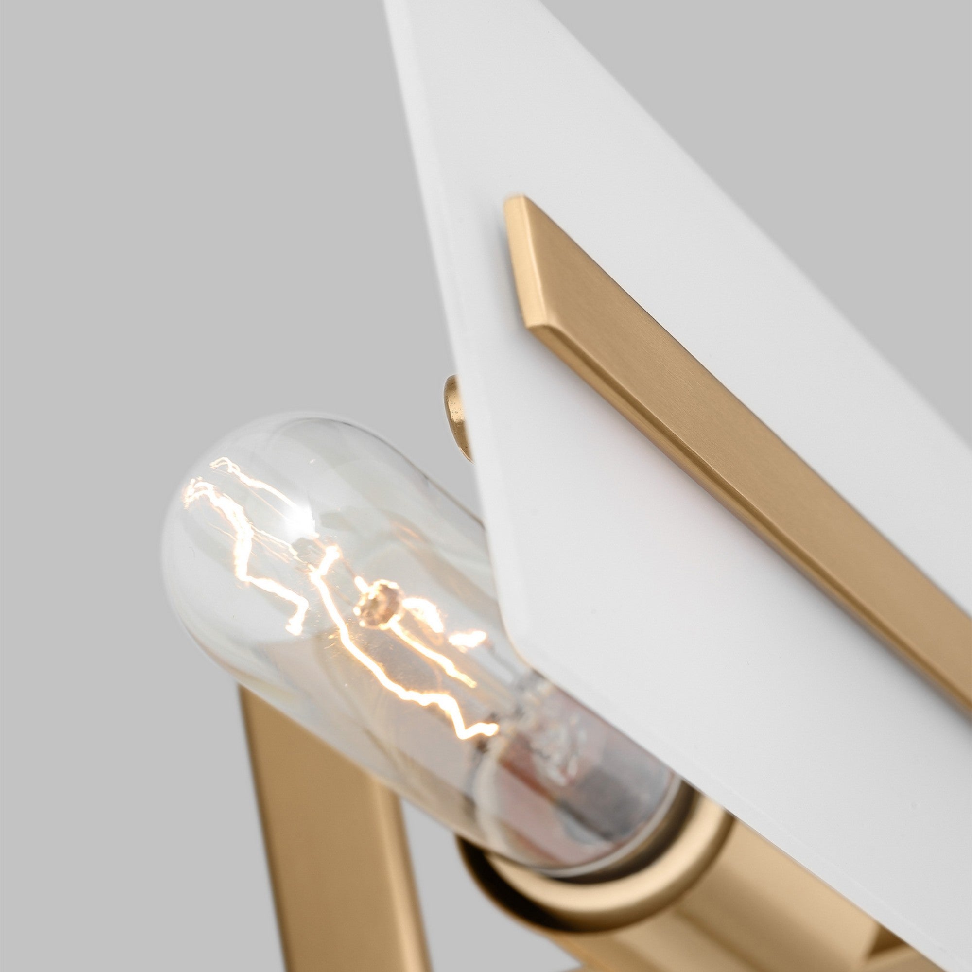 Dex 30" Large 3-Light LED Bathroom Vanity, Satin Brass Finish - Bees Lighting