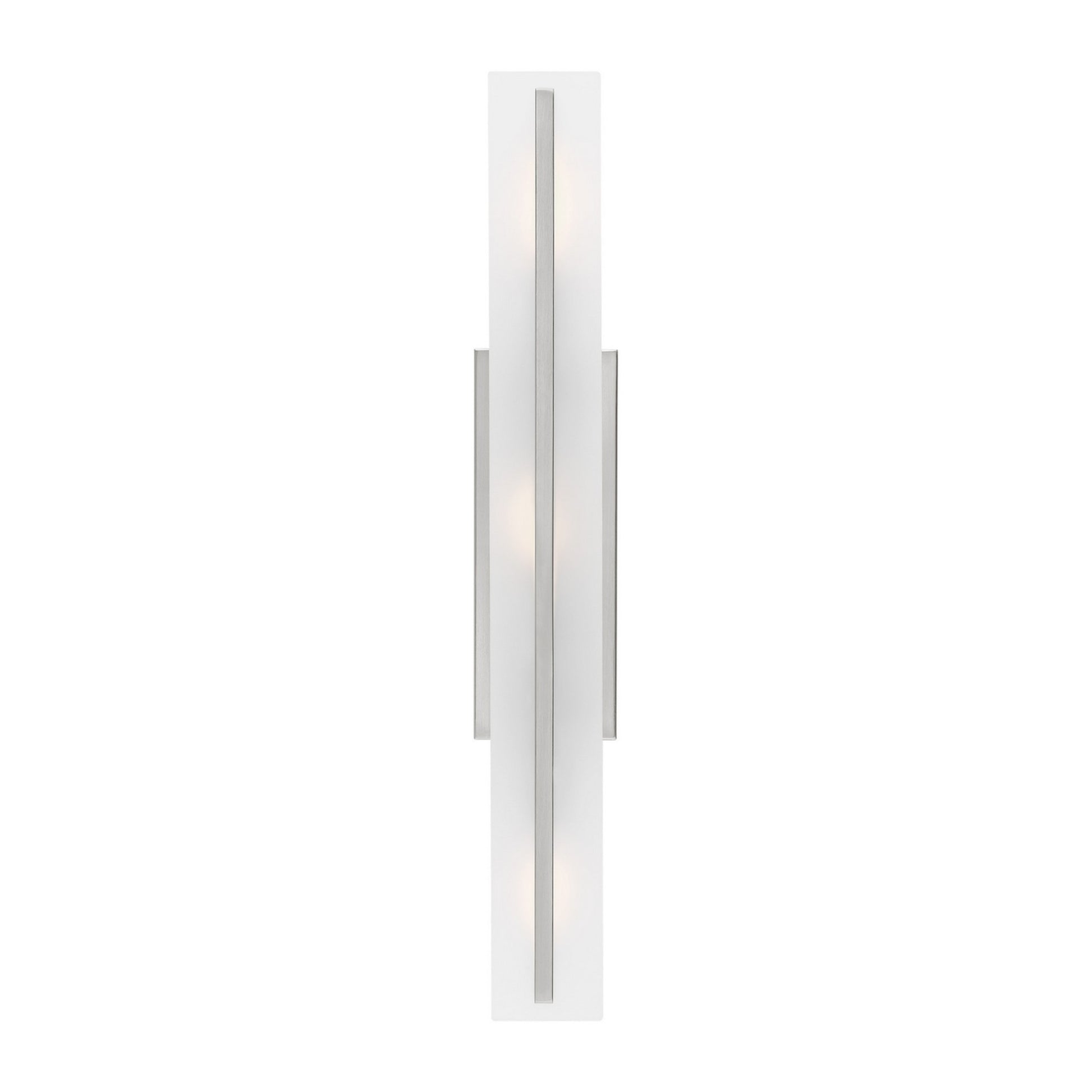 Dex 30" Large 3-Light LED Bathroom Vanity, Brushed Nickel Finish - Bees Lighting