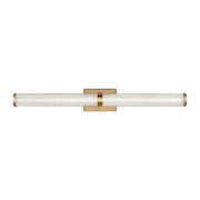 Syden 36" Large LED Wall/Bath Light, Satin Brass Finish - Bees Lighting