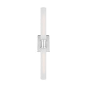 Keaton 30" Large 2-Light Bathroom Vanity, Chrome Finish - Bees Lighting