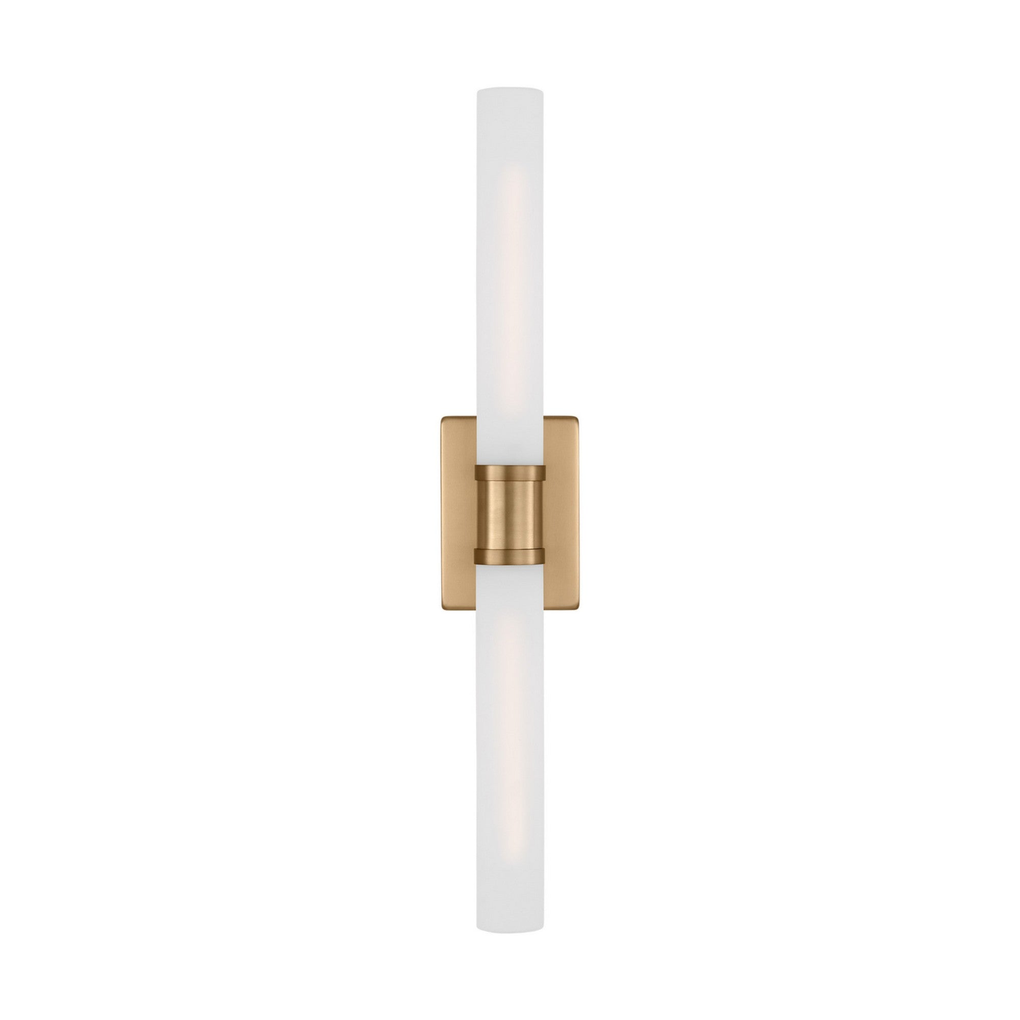Keaton 30" Large 2-Light Bathroom Vanity, Satin Brass Finish - Bees Lighting